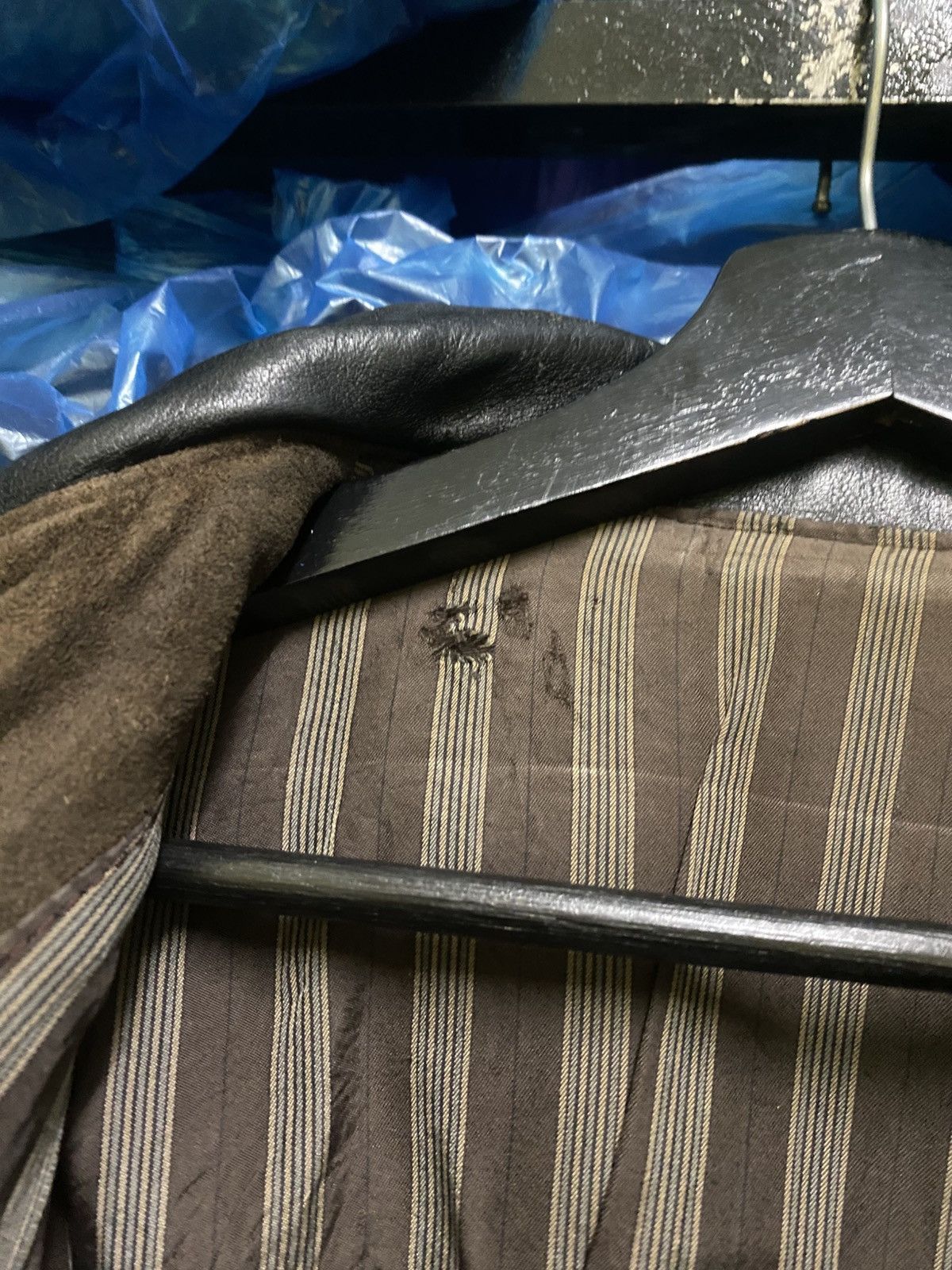 Japanese Brand Vintage SAB STREET Brown Suede Leather Varsity Jacket Snap Size US L / EU 52-54 / 3 - 10 Thumbnail
