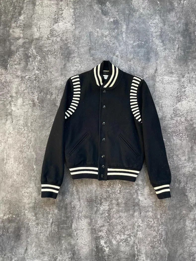 Saint Laurent Paris Saint Laurent Paris Zebra print patchwork woolen baseball Size XS / US 0-2 / IT 36-38 - 1 Thumbnail