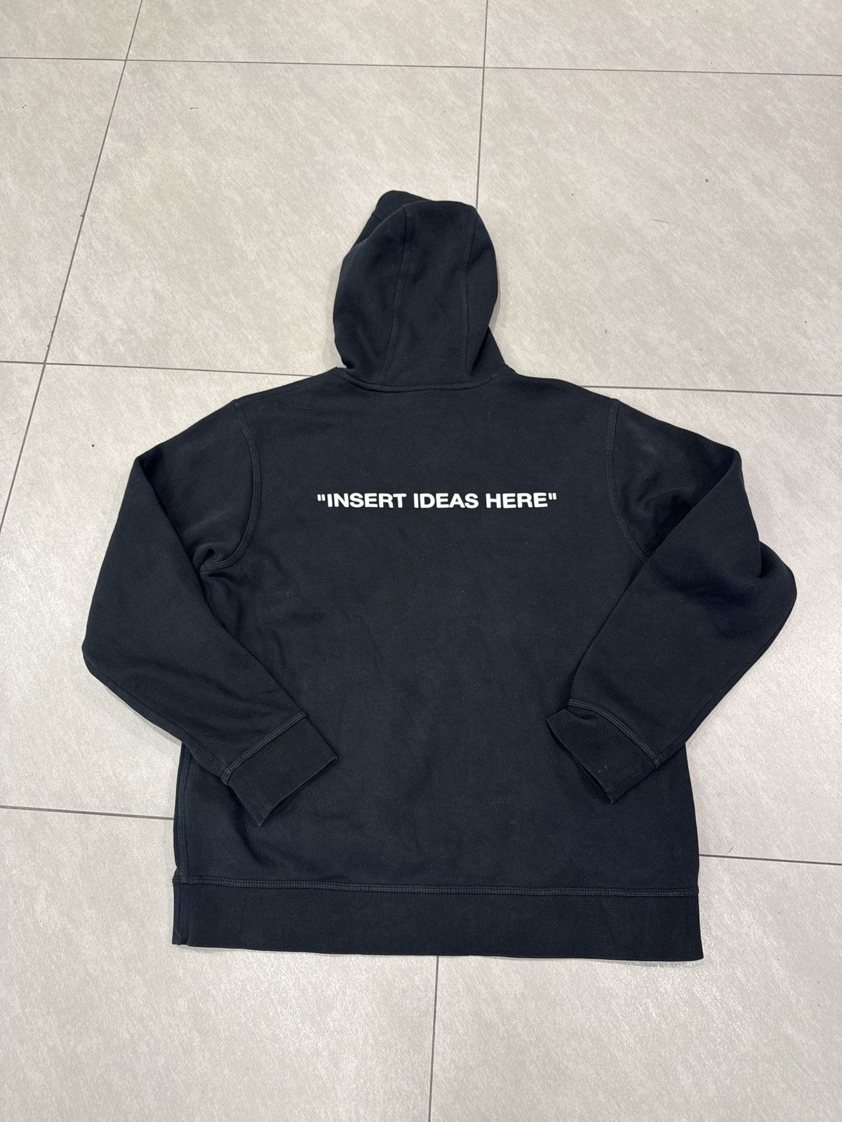 Nike × Off-White Nike Off White Campus Hoodie Size US L / EU 52-54 / 3 - 2 Thumbnail