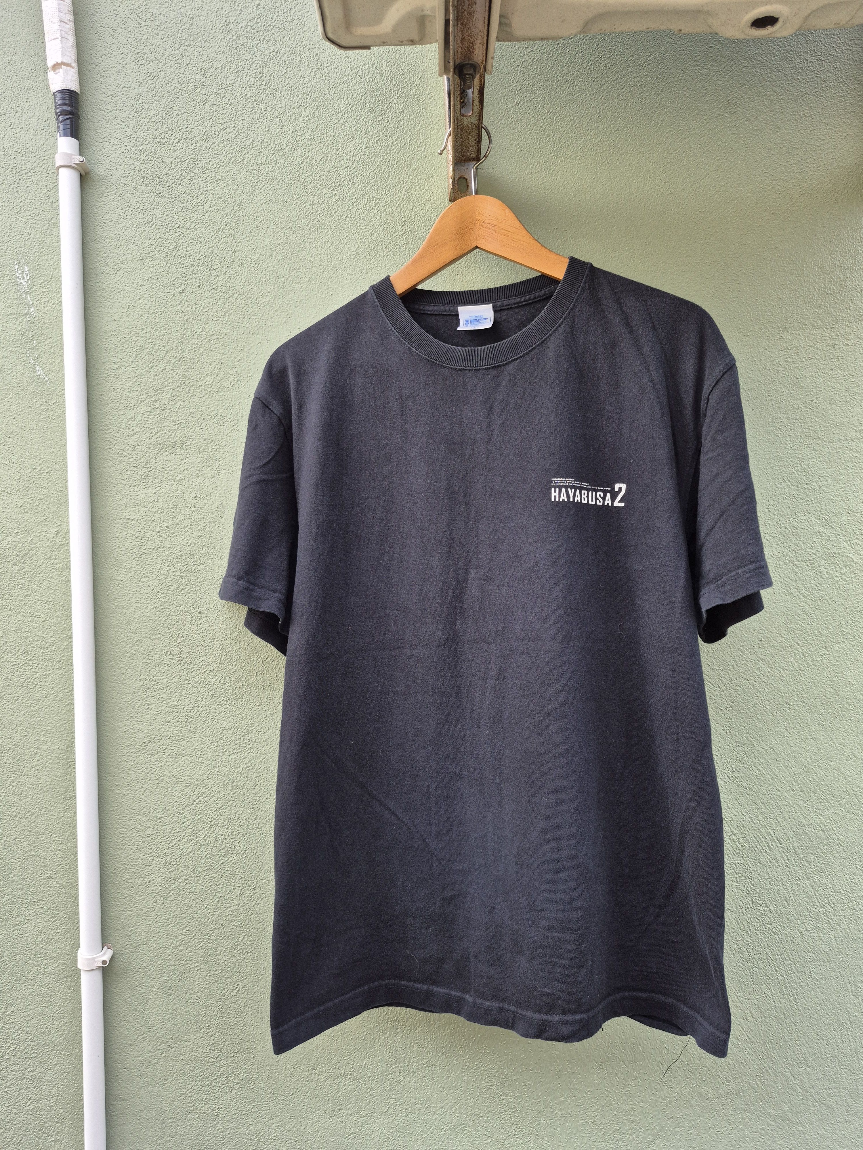 Japanese Brand 🔥 Hayabusa 2 Japan Aircraft Tech Tee Size US L / EU 52-54 / 3 - 4 Thumbnail