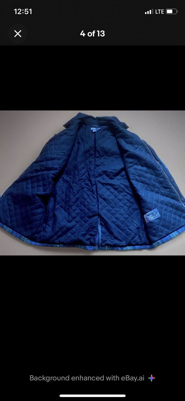 Polo Ralph Lauren × RRL Ralph Lauren × Vintage Tartan Ralph chore coat wax RL polo jacket Barbour like Size US L / EU 52-54 / 3 - 2 Thumbnail