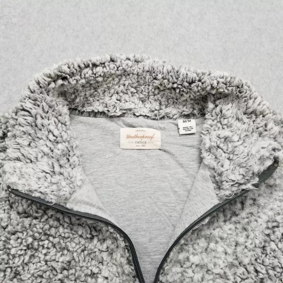 Weatherproof Weatherproof Sherpa Jacket Womens Medium Pockets Pullover Size M / US 6-8 / IT 42-44 - 9 Thumbnail