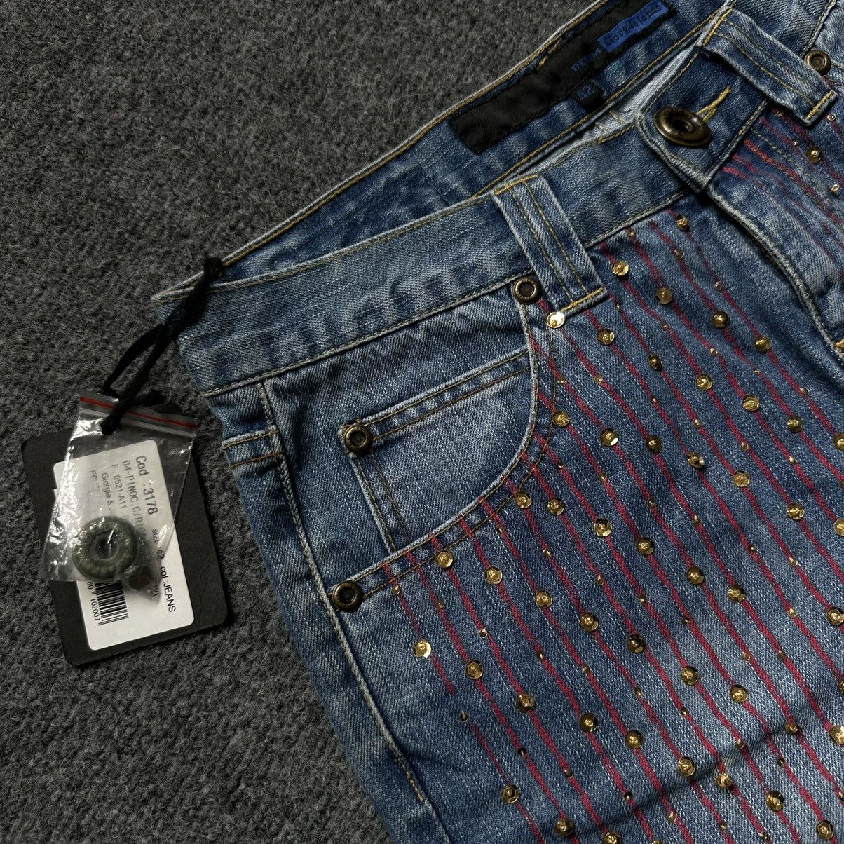 If Six Was Nine VTG Women’s Capri Jeans Ciorgia Johns Size 42 00s USA Hype Size 28" / US 6 / IT 42 - 9 Thumbnail