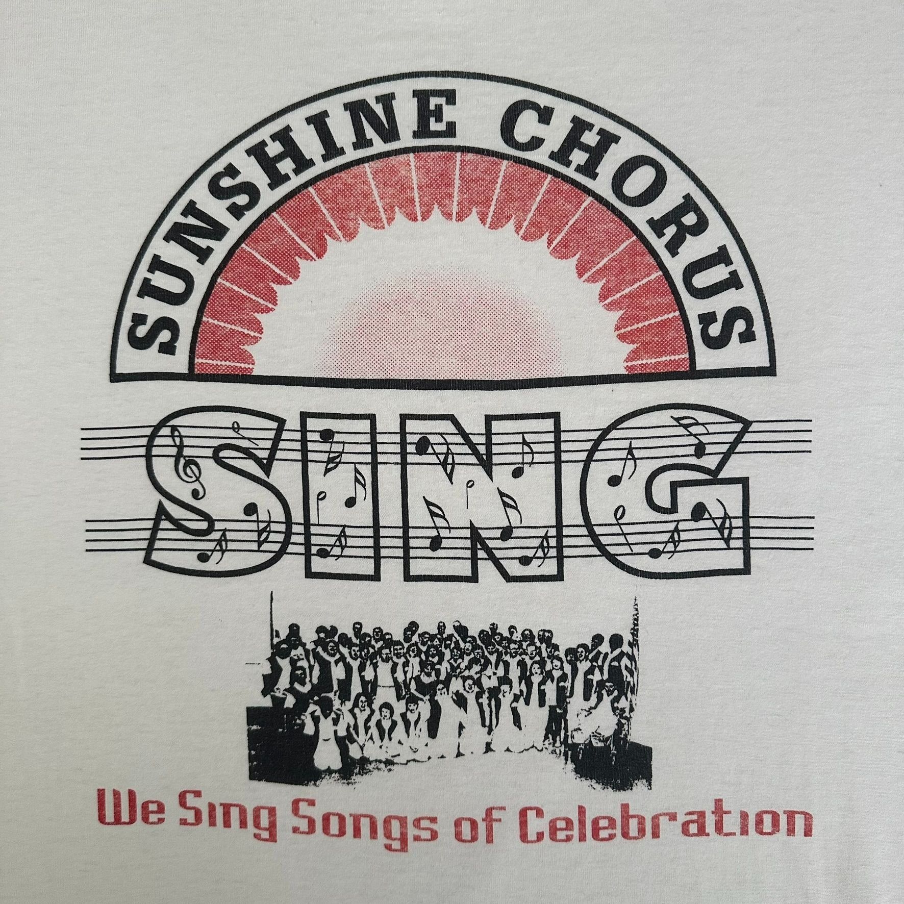 Vintage Vintage 90s Church Choir Chorus T-Shirt Single Stitch Singin Size US L / EU 52-54 / 3 - 2 Thumbnail