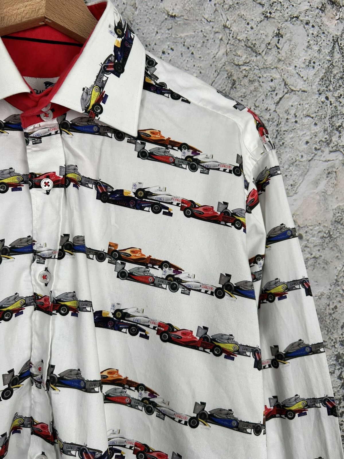 Formula 1 Vintage F1 Racing Shirt Motorsport BMW Mercedes Benz Rare Size US L / EU 52-54 / 3 - 4 Thumbnail