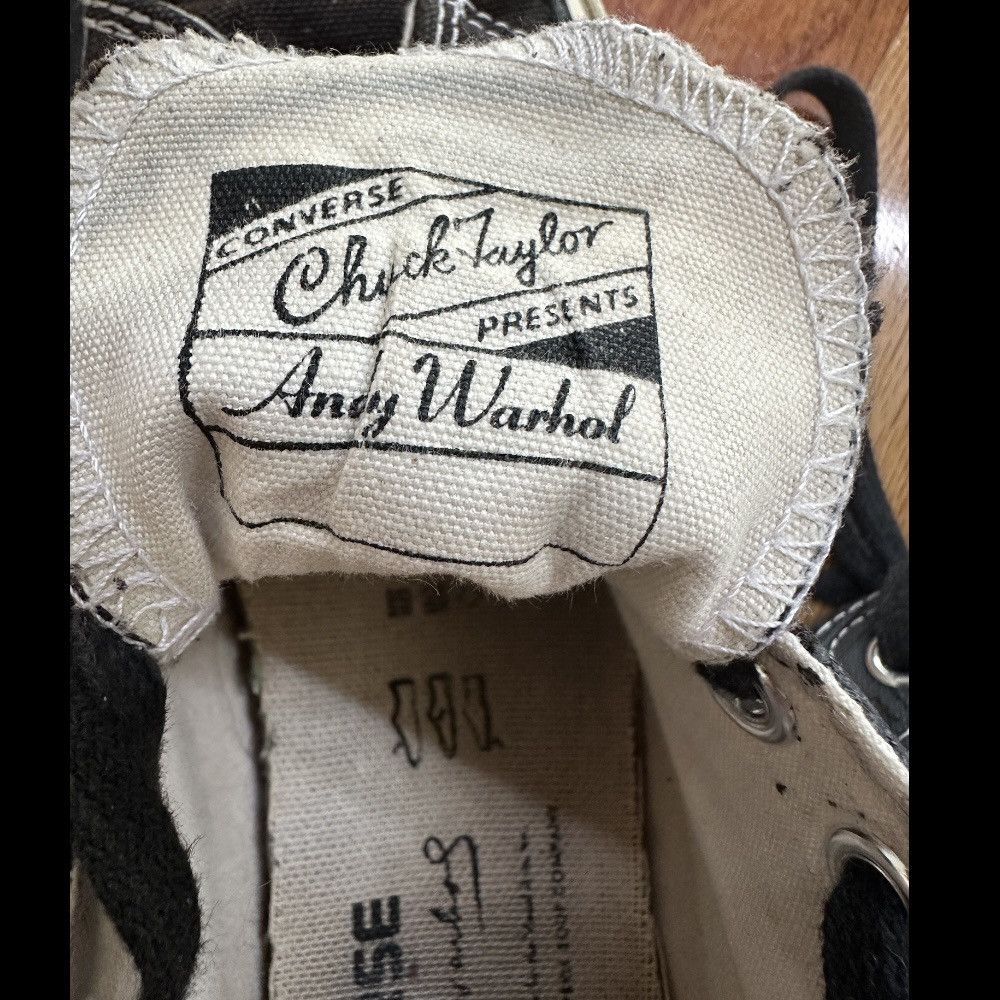 Converse CONVERSE CHUCK TAYLOR ANDY WARHOL CAMPBELLS SOUP CAN LOW TOP Size US 5.5 / EU 38 - 9 Thumbnail