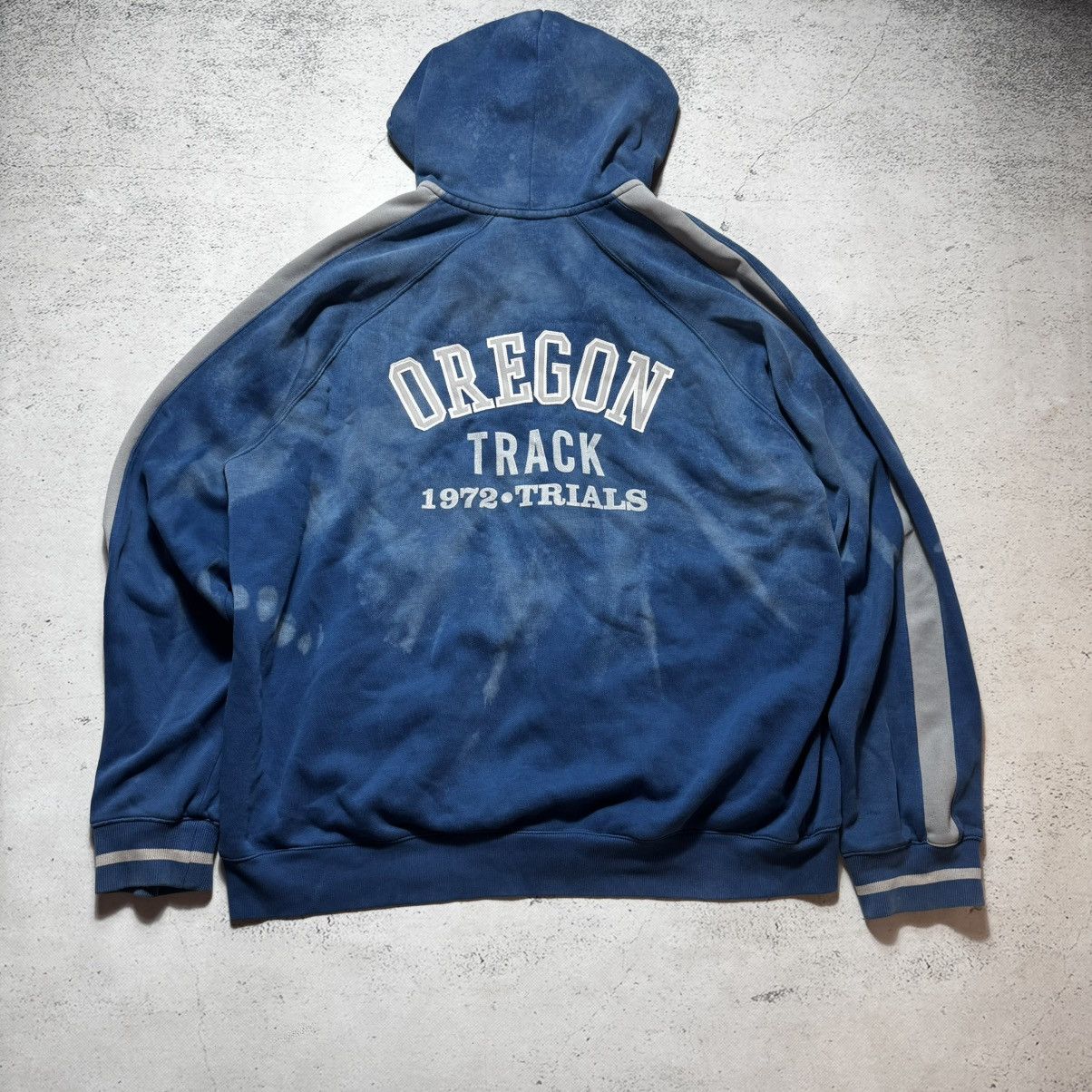 Nike 90s tie dye nike zip hoodie oregon track 1972 trails Size US L / EU 52-54 / 3 - 2 Thumbnail