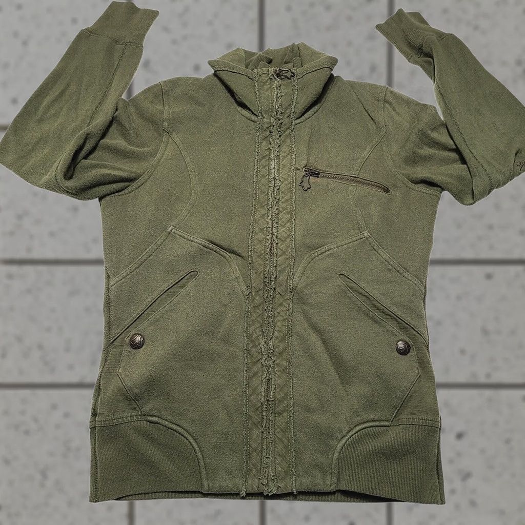 Fox Racing Fox Racing Moto-X Jacket Sweater Full Zip Olive Green Women's Size Small Size S / US 4 / IT 40 - 1 Thumbnail