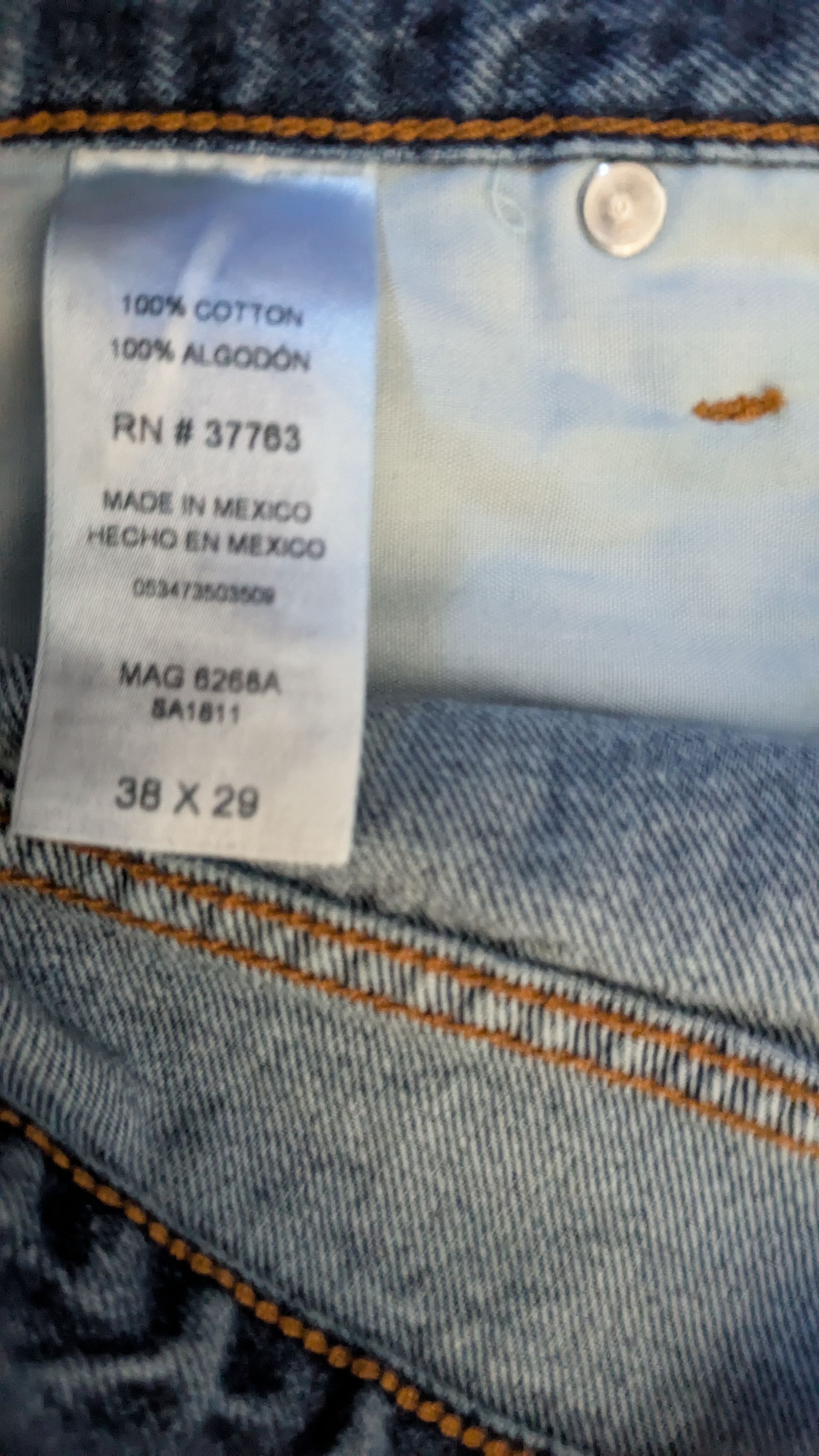 Vintage Vintage Y2K baggy jeans 38x29 Size US 38 / EU 54 - 5 Thumbnail