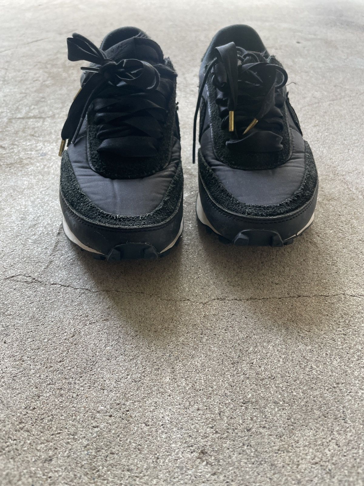 Nike × Sacai Nike x Sacai LD Waffle Black Nylon Size US 7.5 / EU 40-41 - 3 Thumbnail