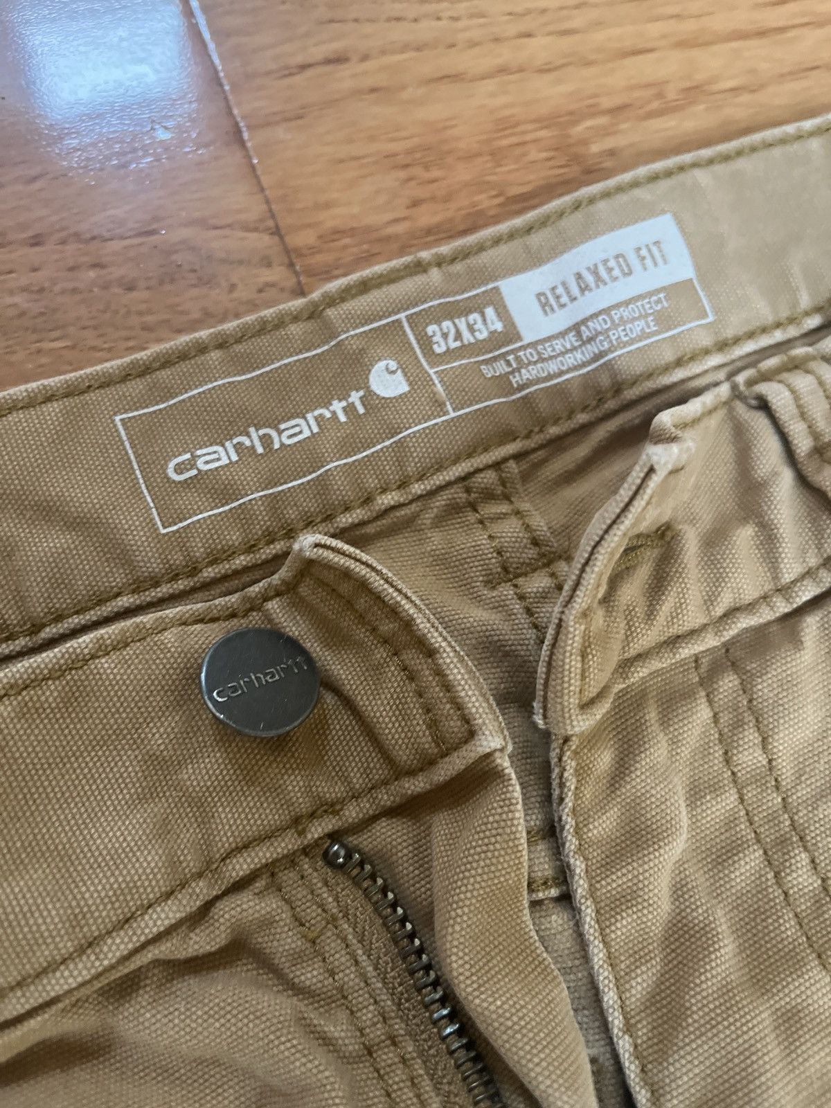 Carhartt 🍂VINTAGE CARHARTT WORK PANTS🍂 Size US 32 / EU 48 - 3 Thumbnail