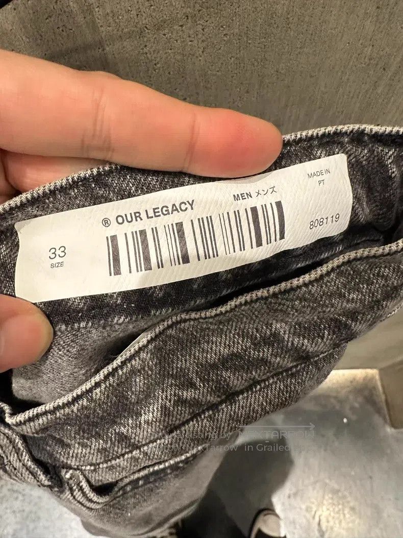 Our Legacy Our Legacy Washed vintage jeans Size US 32 / EU 48 - 4 Thumbnail