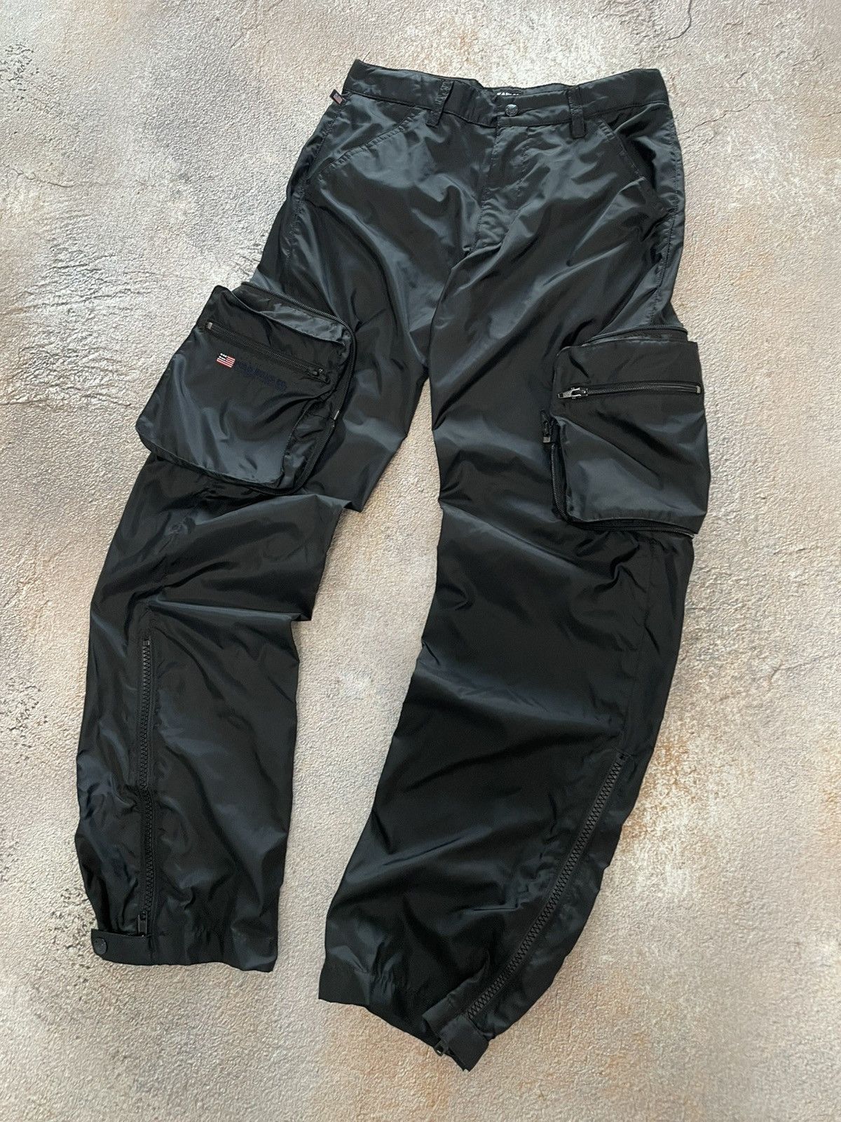 Polo Ralph Lauren Vintage Ralph Lauren Transformer Nylon Pants Size 28" / US 6 / IT 42 - 2 Thumbnail
