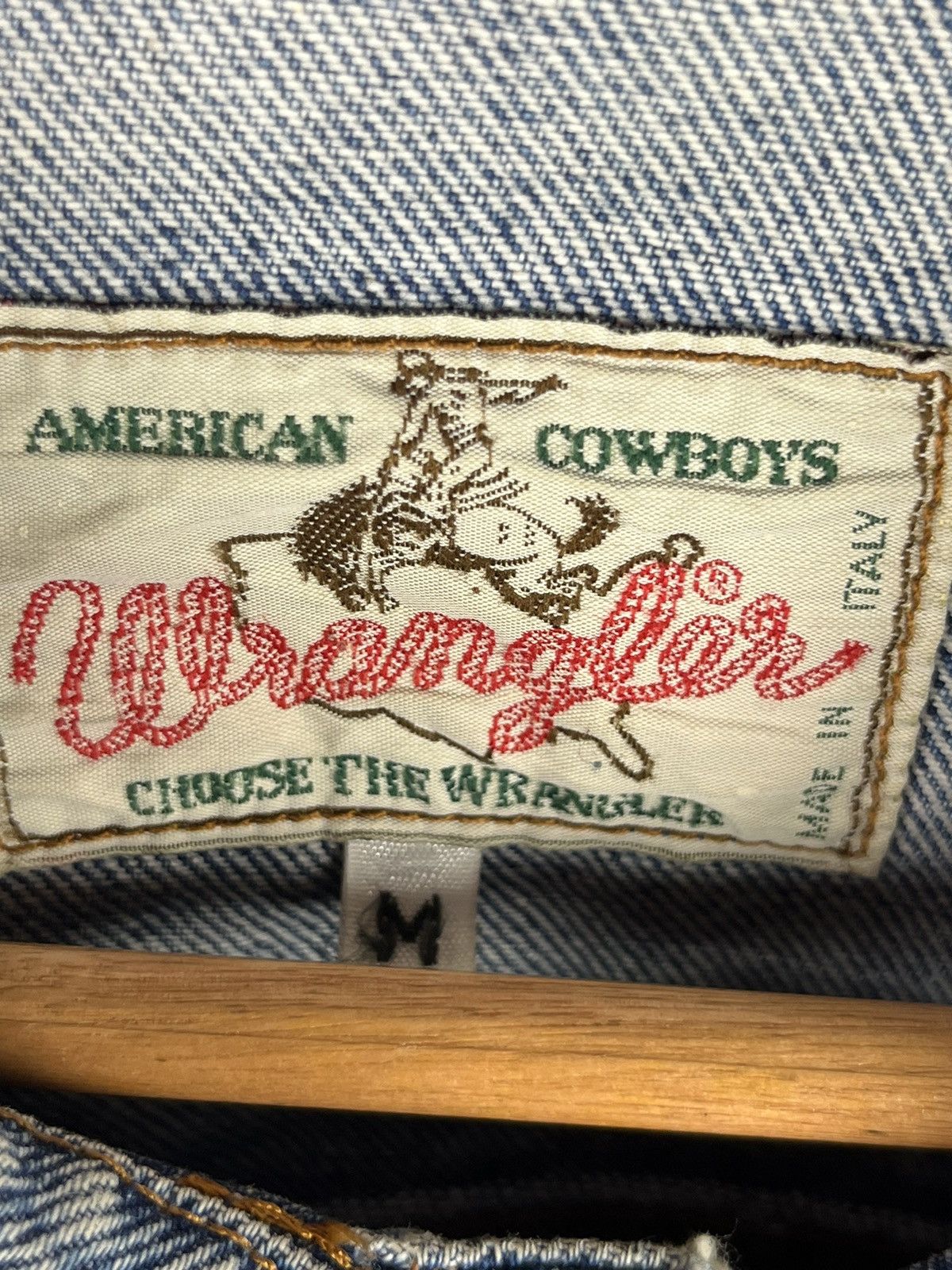 Lee vintage lee distressed denim cowboy jacket blue size m Size US M / EU 48-50 / 2 - 3 Thumbnail