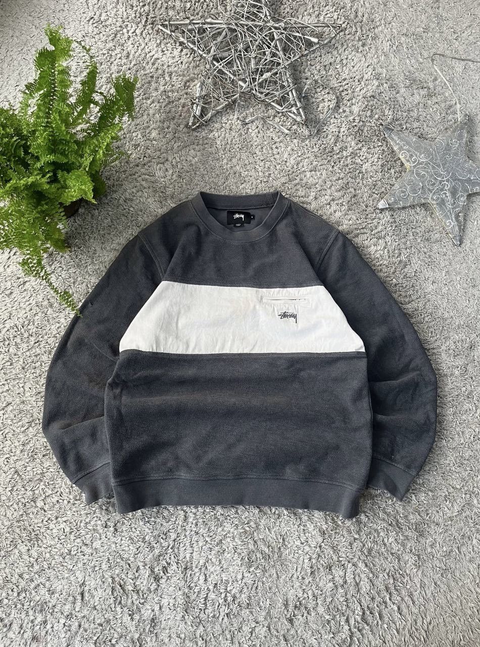 Stussy × Vintage Sweatshirt Stussy Vintage Rare Logo Streetwear Y2K Size US S / EU 44-46 / 1 - 1 Thumbnail