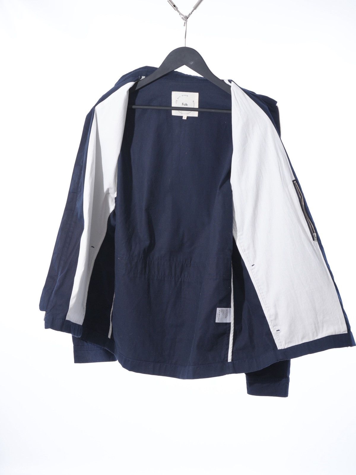 Folk Folk Cotton Zip Jacket Bomber sz 5 Size US XL / EU 56 / 4 - 4 Thumbnail