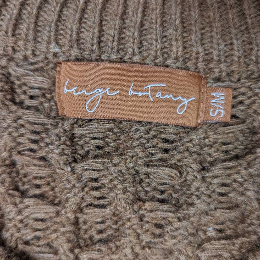 Other Beige Botany Cable Knit Wool Blend Sweater Brown Size Small Size S / US 4 / IT 40 - 4 Thumbnail