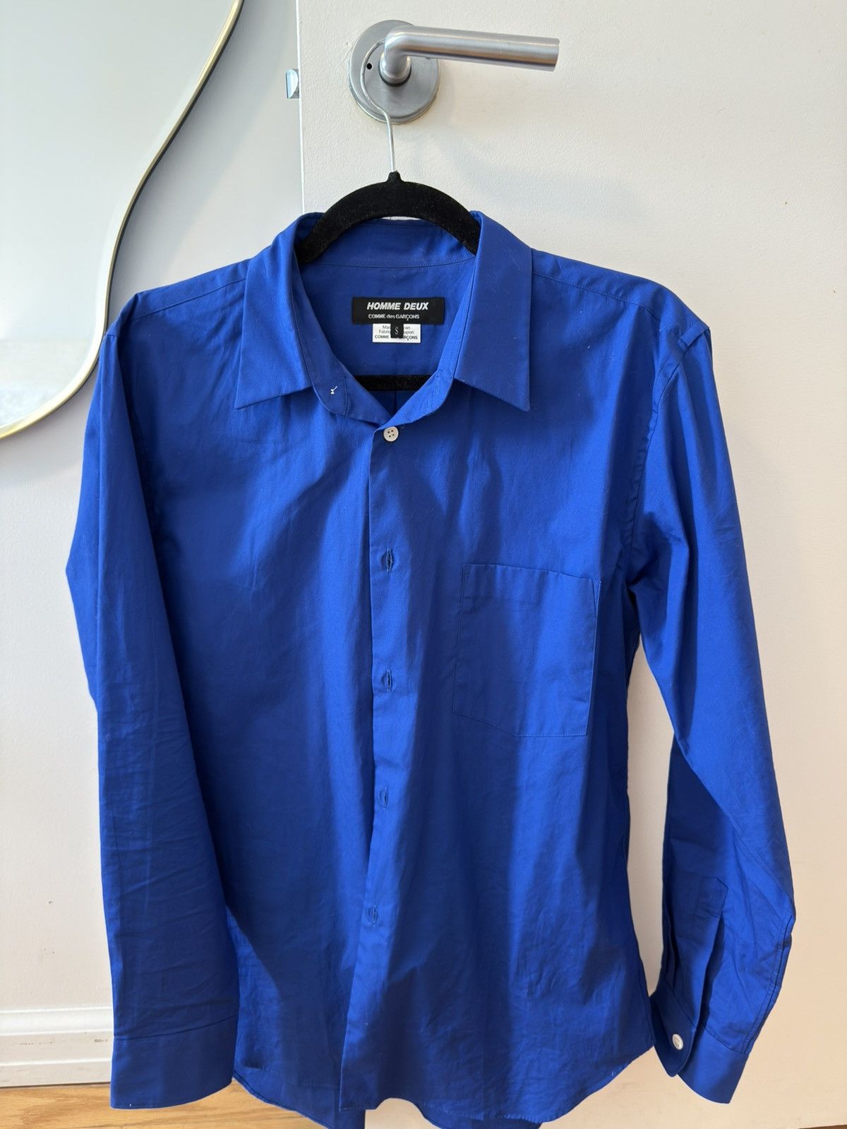 Comme des Garcons Comme des Garçons Homme Deux Button-Down Shirt Blue Size US S / EU 44-46 / 1 - 3 Thumbnail