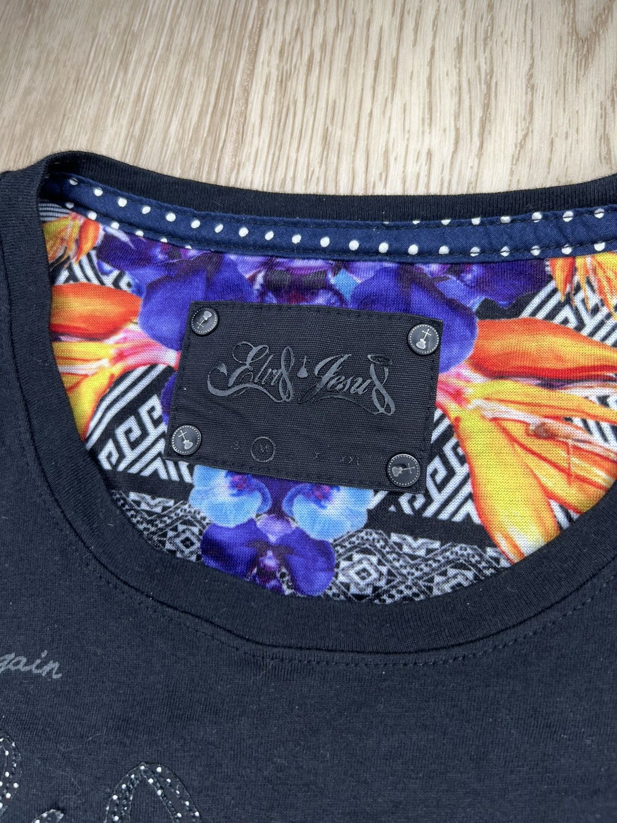 Band Tees × Designer Elvis Jesus designer luxury crazy multicolor tee Size US M / EU 48-50 / 2 - 5 Thumbnail