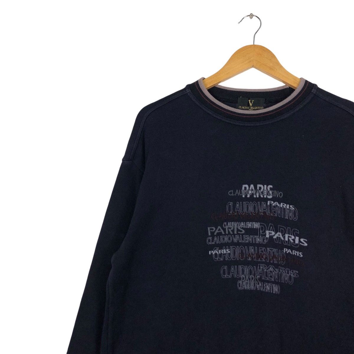 Vintage Claudia Valentino Paris Vintage Sweatshirt Medium Size Size US M / EU 48-50 / 2 - 6 Thumbnail