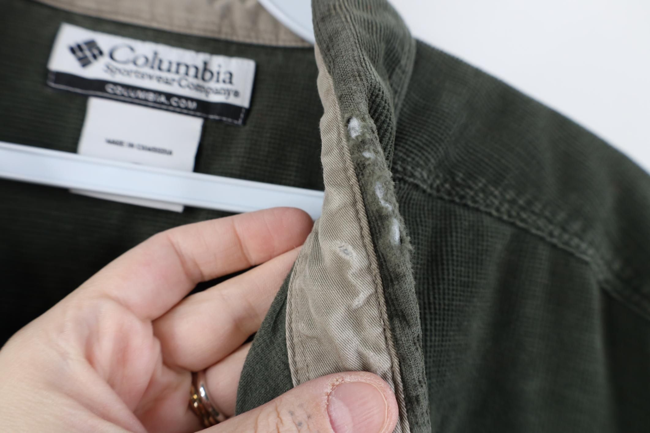 Columbia Vintage 90s Y2K Columbia Corduroy Collared Button Down Shirt Size US XL / EU 56 / 4 - 7 Thumbnail