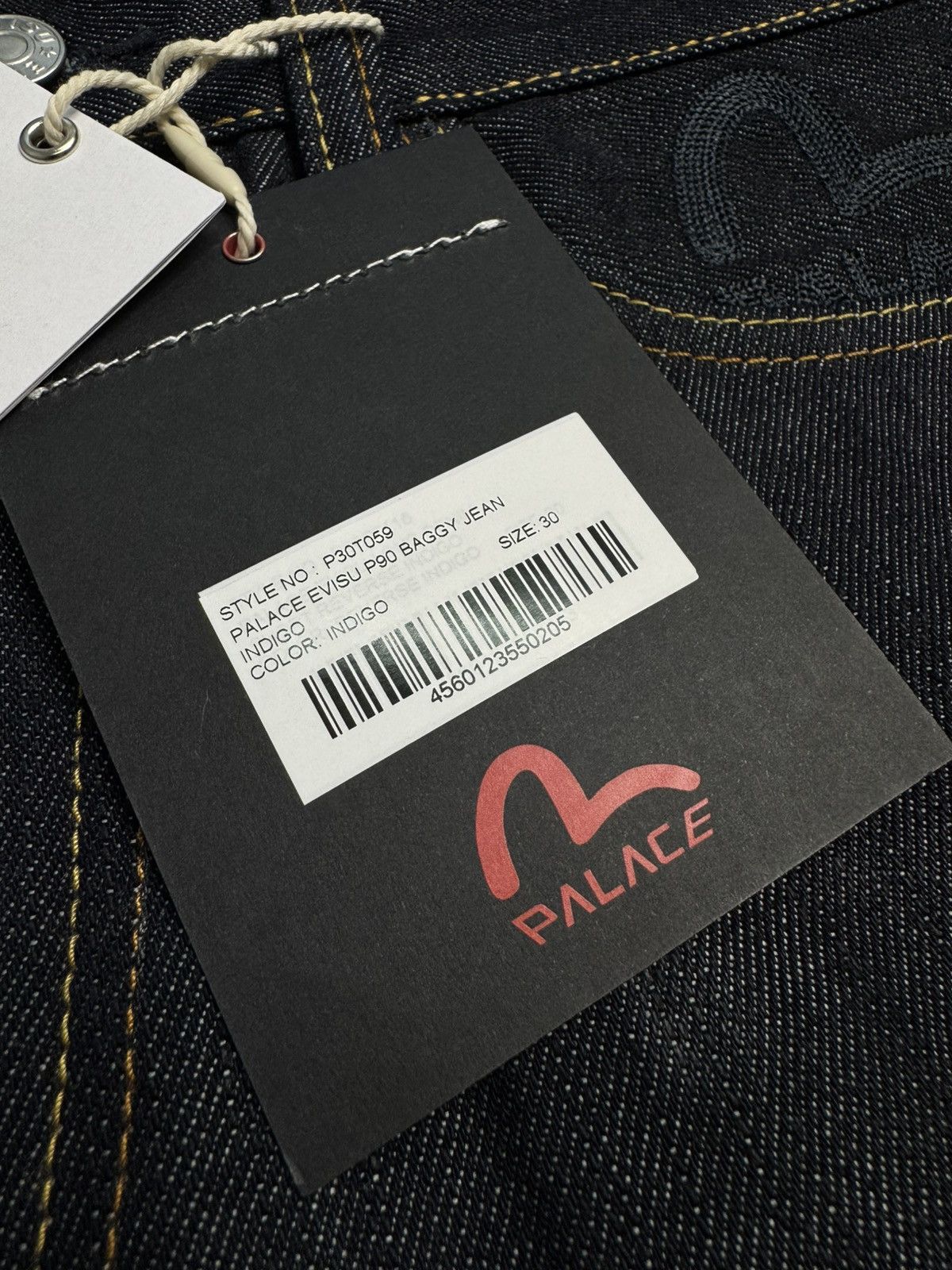 Evisu × Palace Palace x Evisu P90 Indigo Denim Size US 30 / EU 46 - 10 Thumbnail