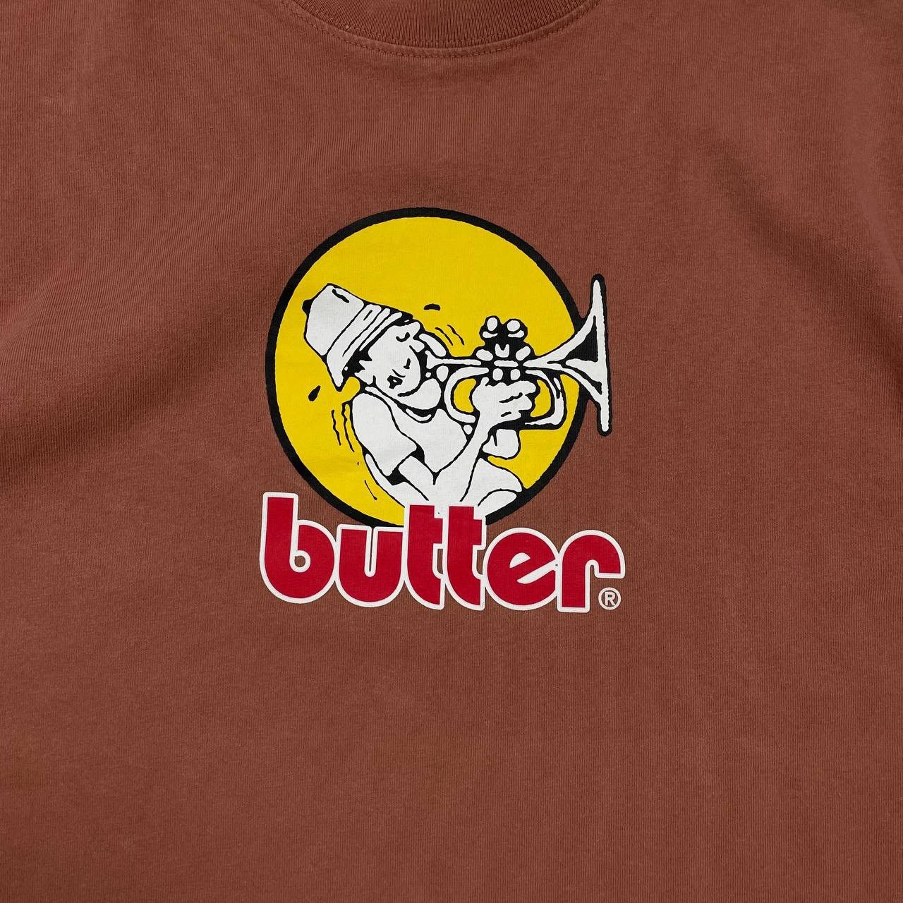 Butter Goods Butter Goods Brass T Shirt Brown Size S Size US S / EU 44-46 / 1 - 3 Thumbnail