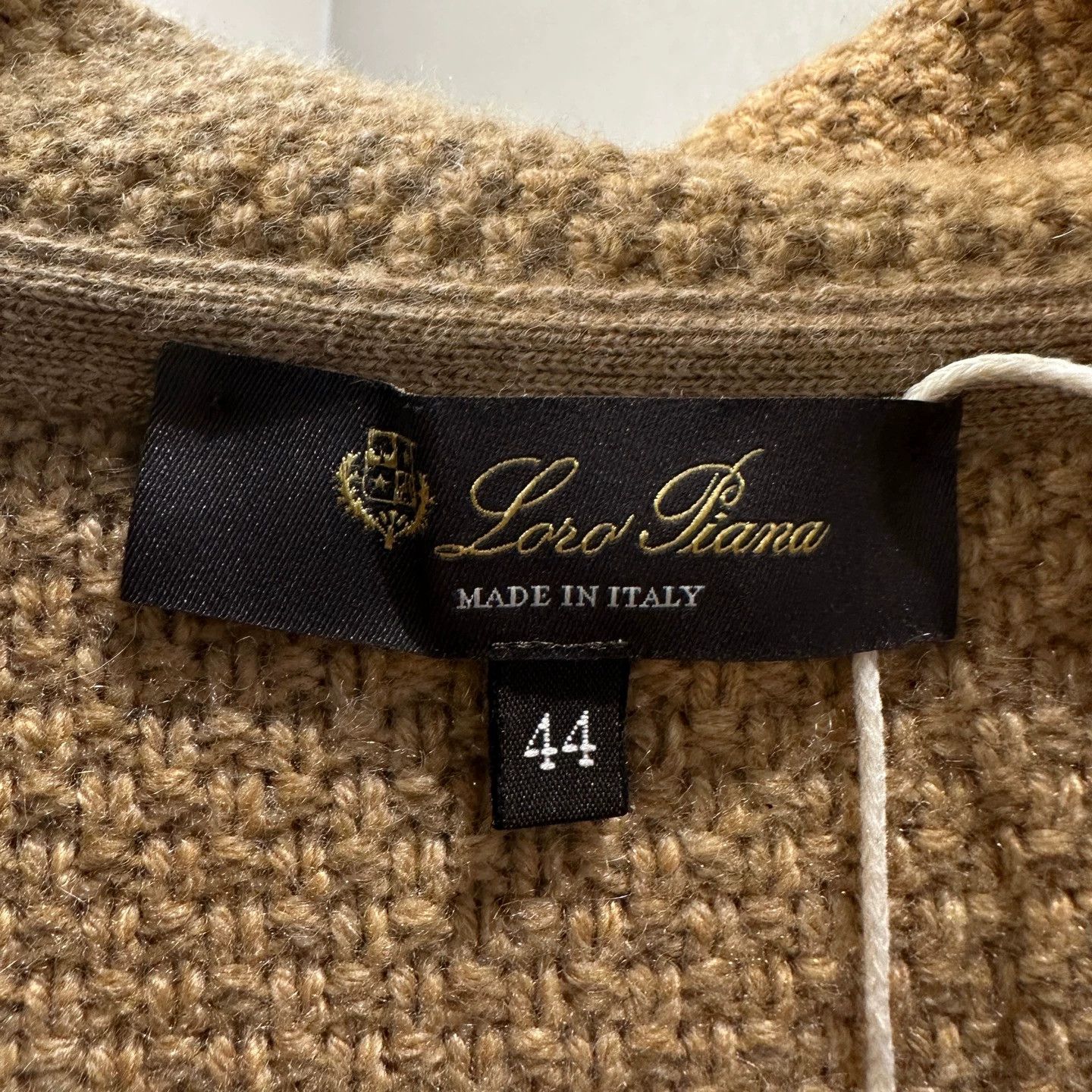 Loro Piana Loro Piana May482 Camel Jacquard Cashmere Hood Jacket 44 Size US S / EU 44-46 / 1 - 3 Thumbnail