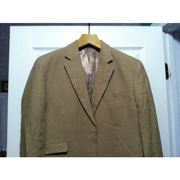 MURANO MEN'S 100%LINEN SPORT JACKET BLAZER SIZE: M