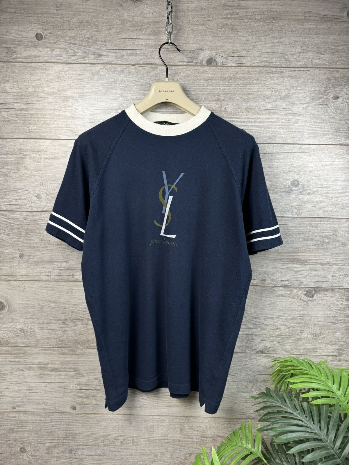Yves Saint Laurent YSL Tee Yves Saint Laurent T-shirt Rare Vintage size M Size US M / EU 48-50 / 2 - 1 Thumbnail