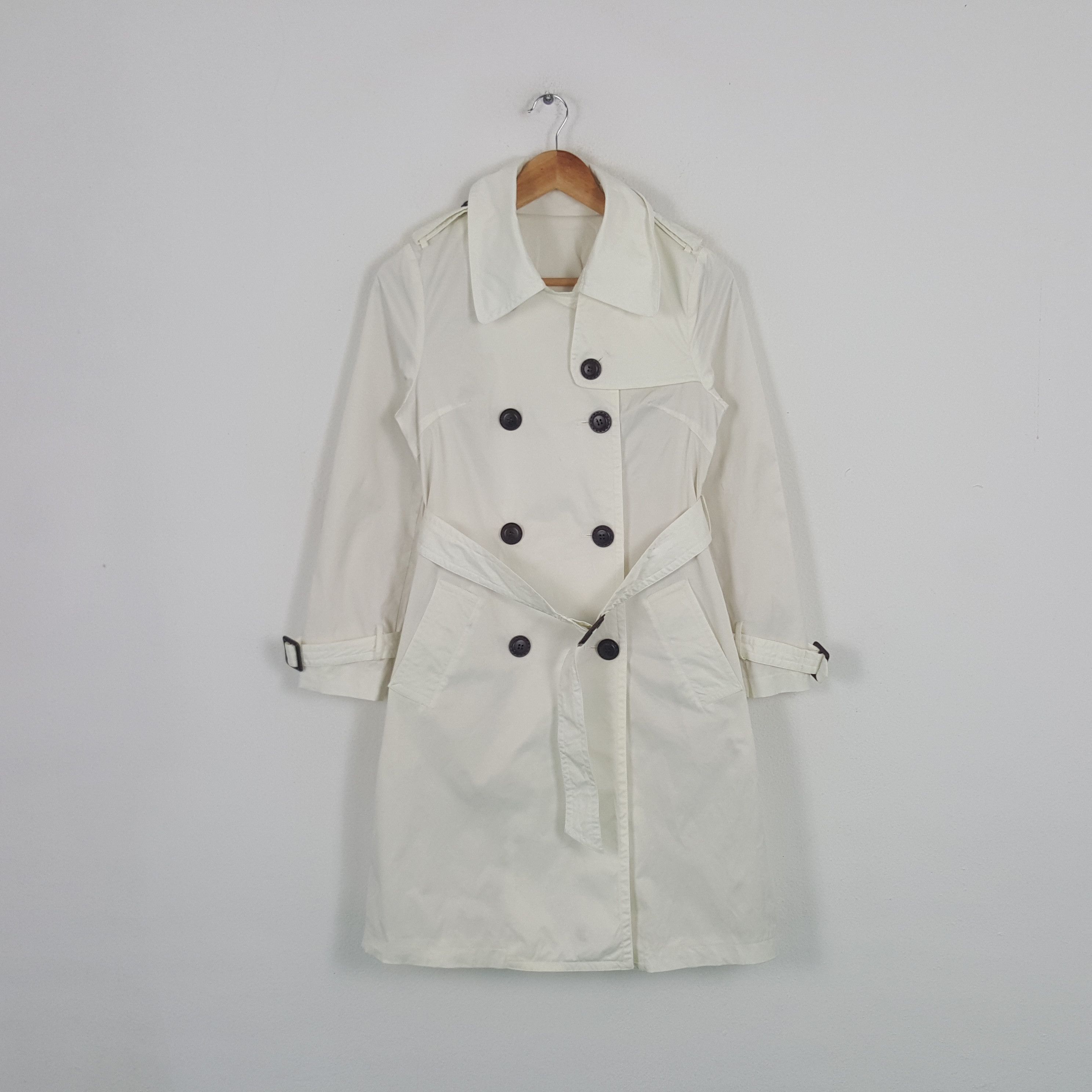 Burberry × Vintage Vintage Burberry London Designer Brand Trench Jacket Size US XS / EU 42 / 0 - 3 Thumbnail