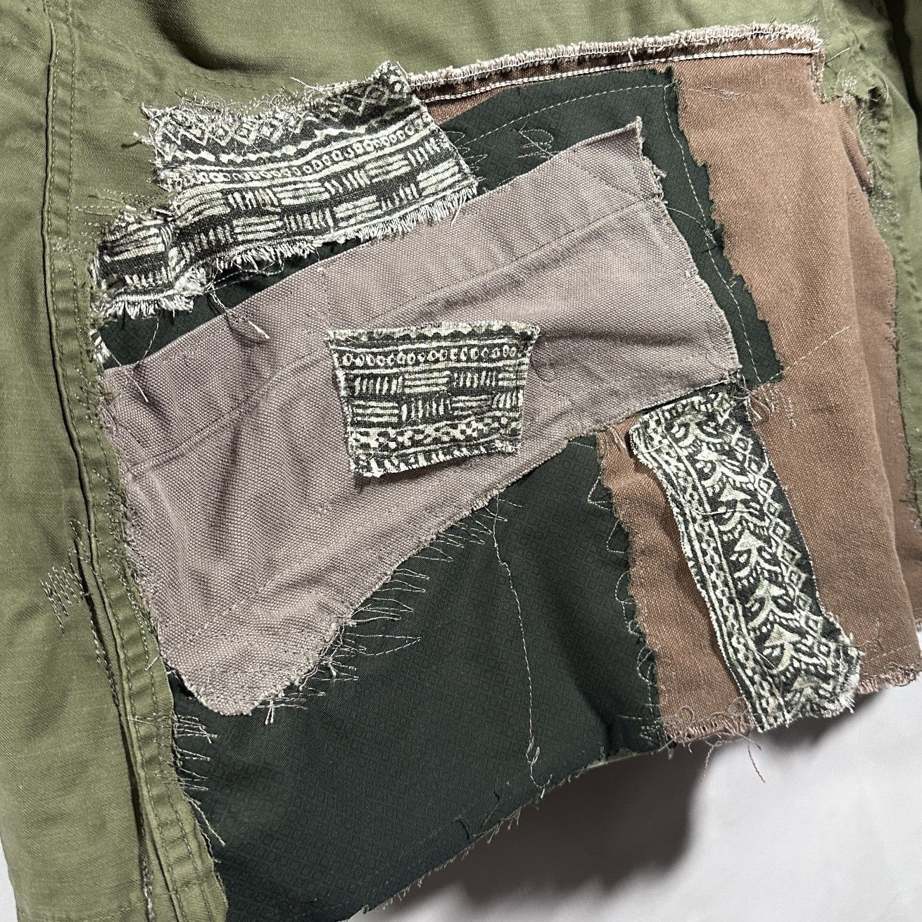 Vintage Reworked U.S. Military M65 Green Field Coat Size US S / EU 44-46 / 1 - 11 Thumbnail