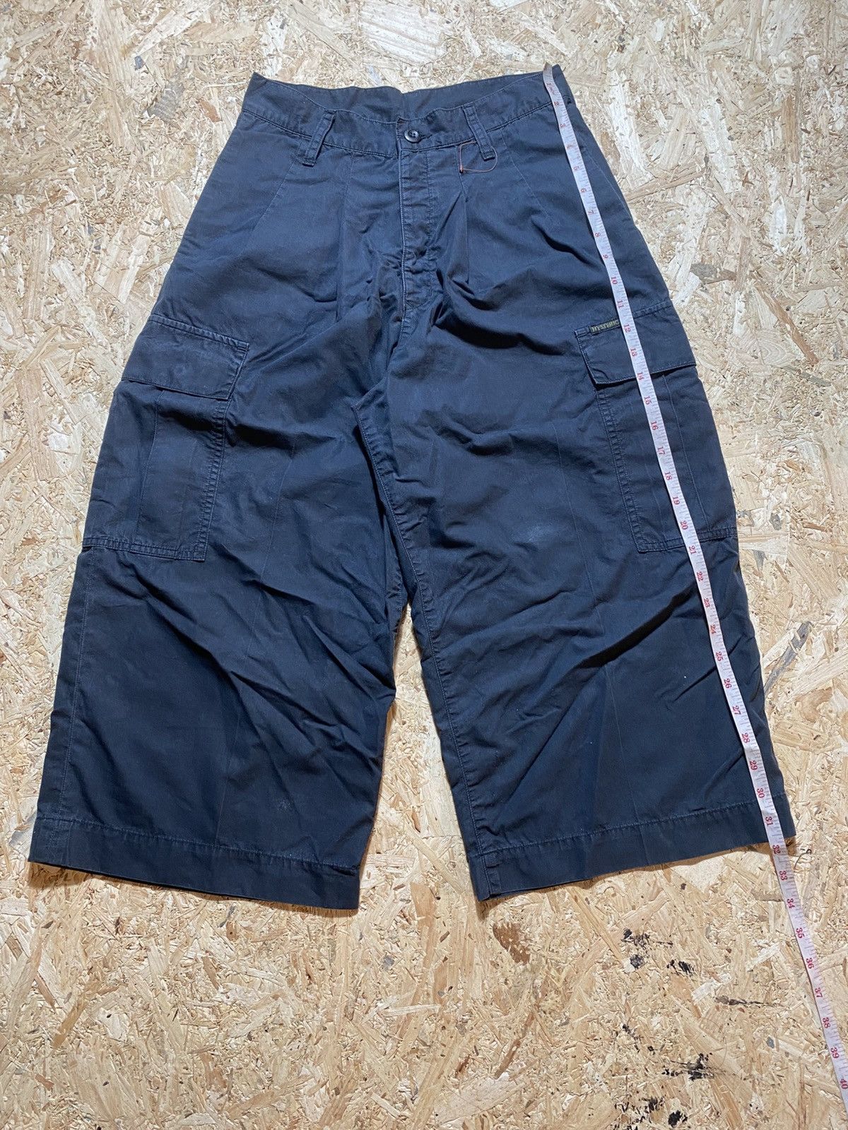 Hysteric Glamour Hysteric Glamour Wide Leg Cropped Cargo Pants Size US 28 / EU 44 - 16 Thumbnail