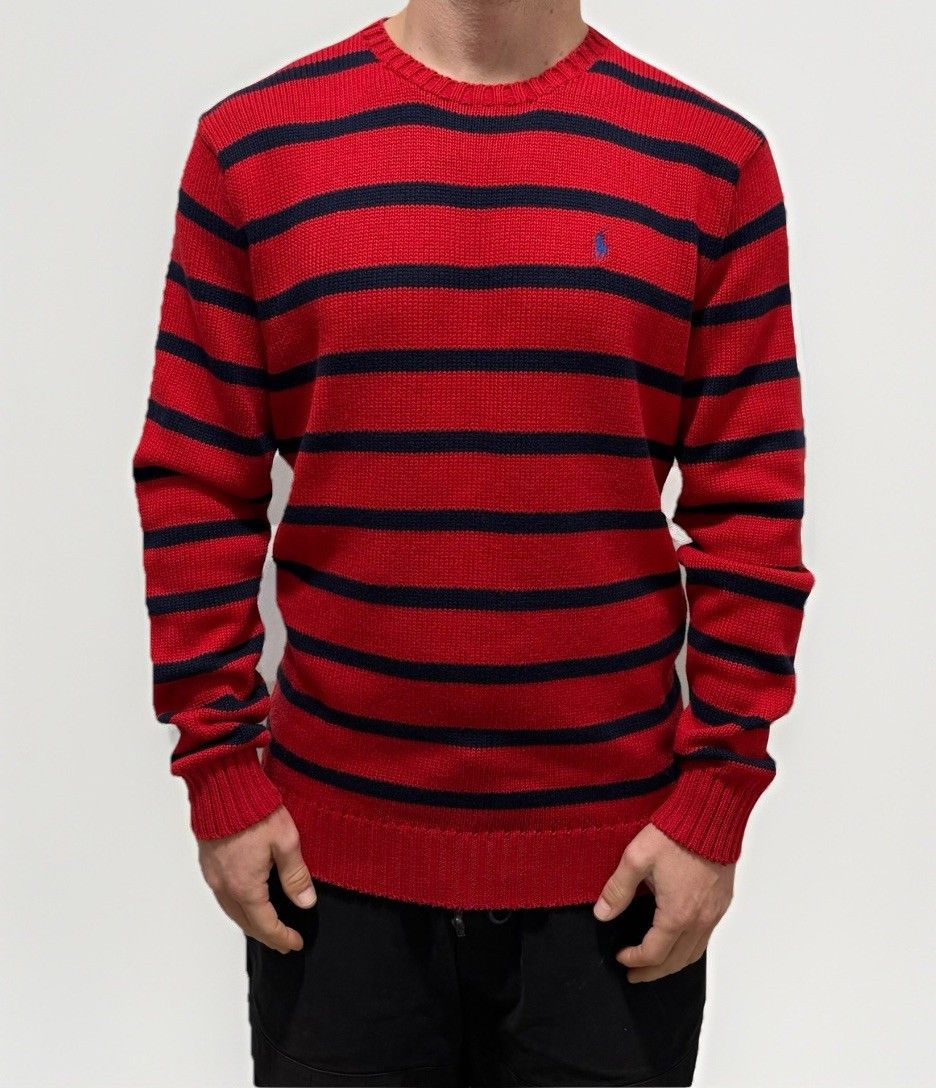 Polo Ralph Lauren Polo Ralph Lauren Mens Striped Knit Sweater Freddy Krueger Size US M / EU 48-50 / 2 - 3 Thumbnail