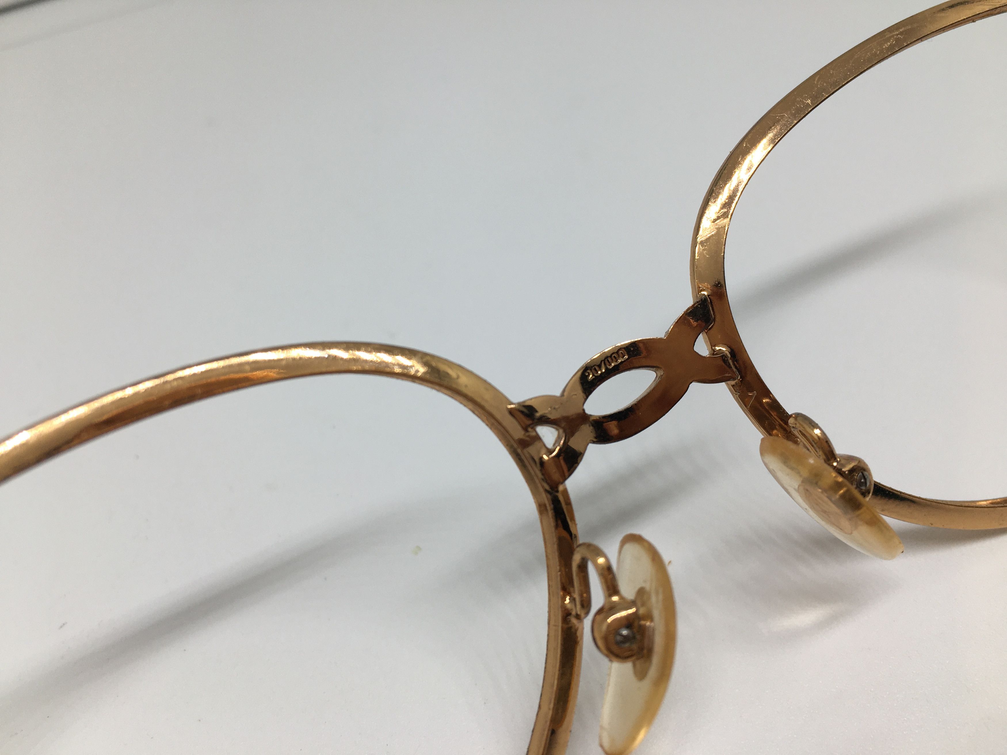 Vintage TIFFANY SWANK BARBUDO 20/000 Gold Filled Eyeglasses Spain Size ONE SIZE - 5 Thumbnail