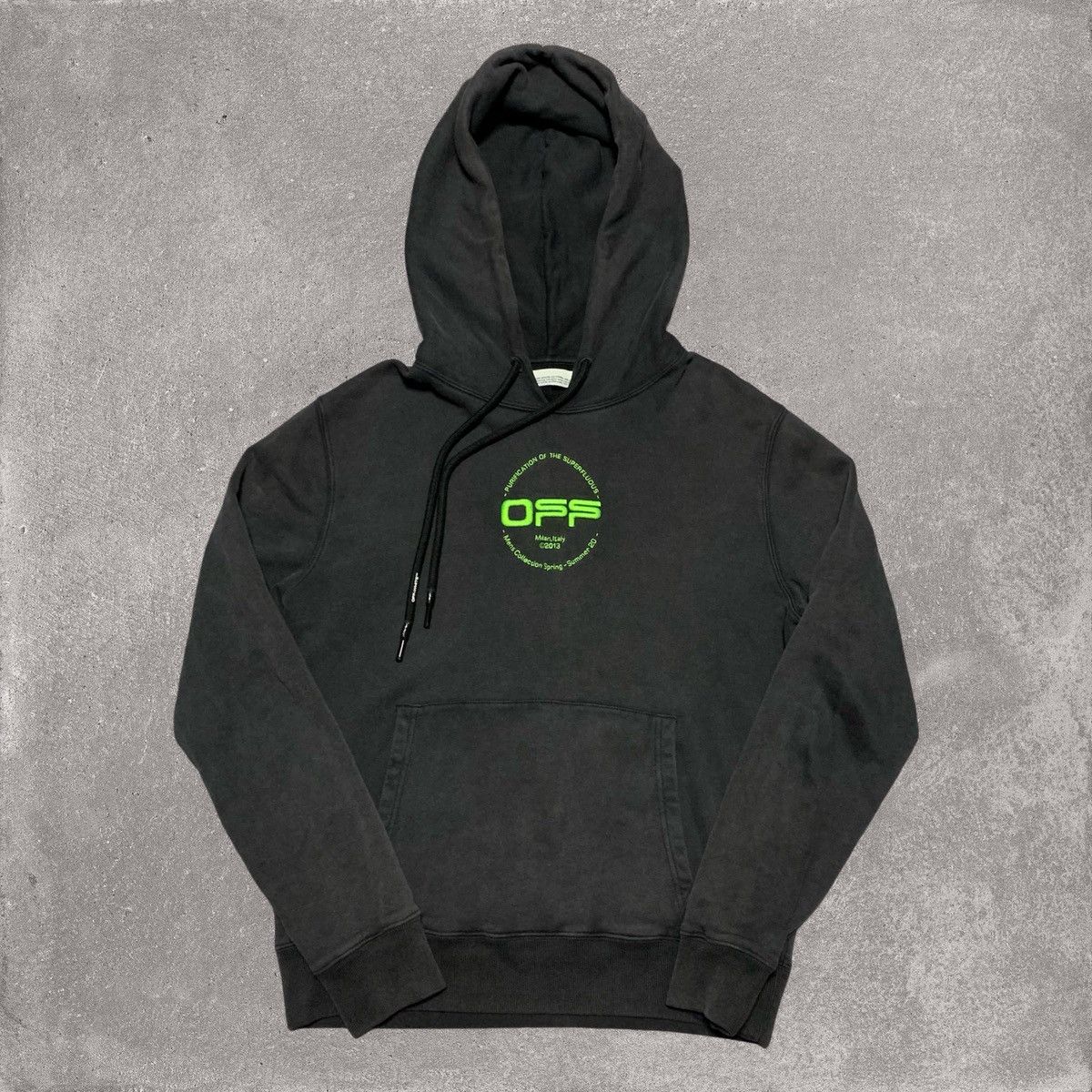 Off-White Off White Small Hand Logo Off Black Hoodie Virgil Abloh 2020 Size US S / EU 44-46 / 1 - 2 Thumbnail