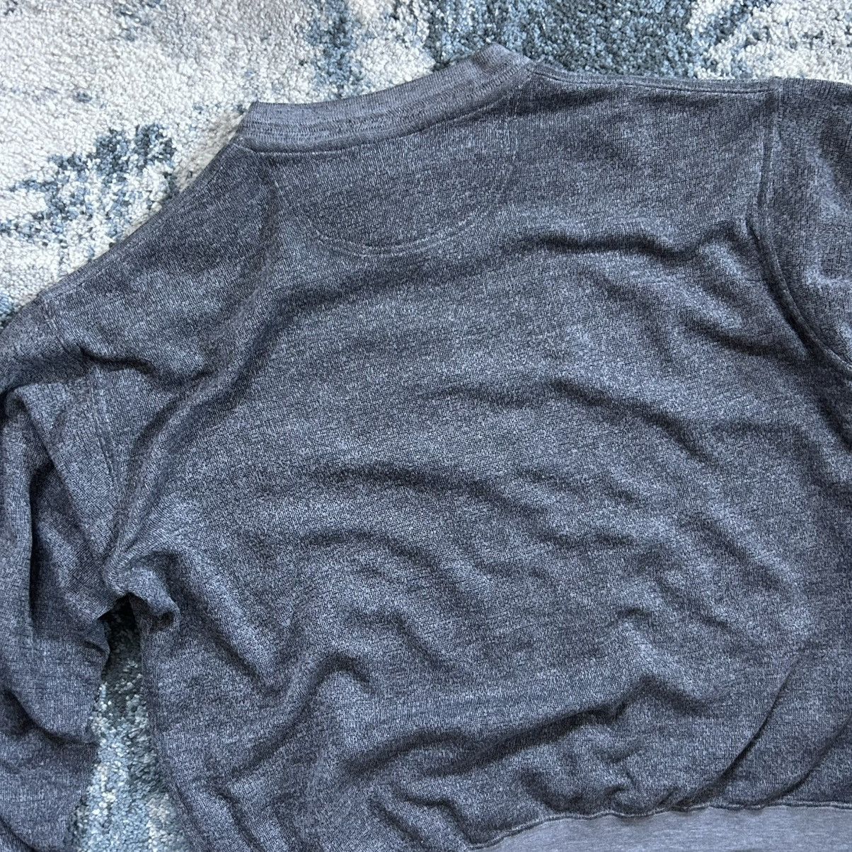 Lee Y2K LEE SPORT CHiCAGO CUBS GREYSCALE BOXY V-NECK SWEATSHiRT Size US L / EU 52-54 / 3 - 19 Thumbnail