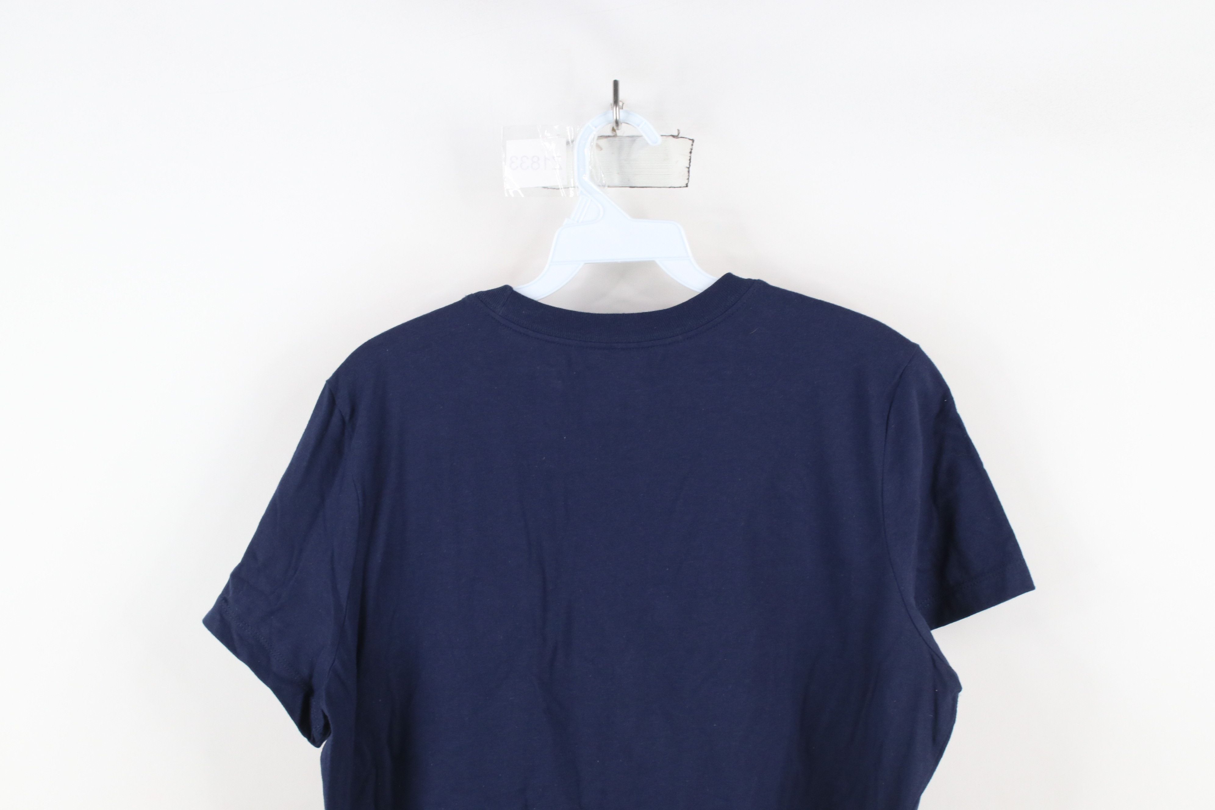 Nike × Vintage Nike Bowl University of Michigan Football T-Shirt Blue Size L / US 10 / IT 46 - 12 Thumbnail