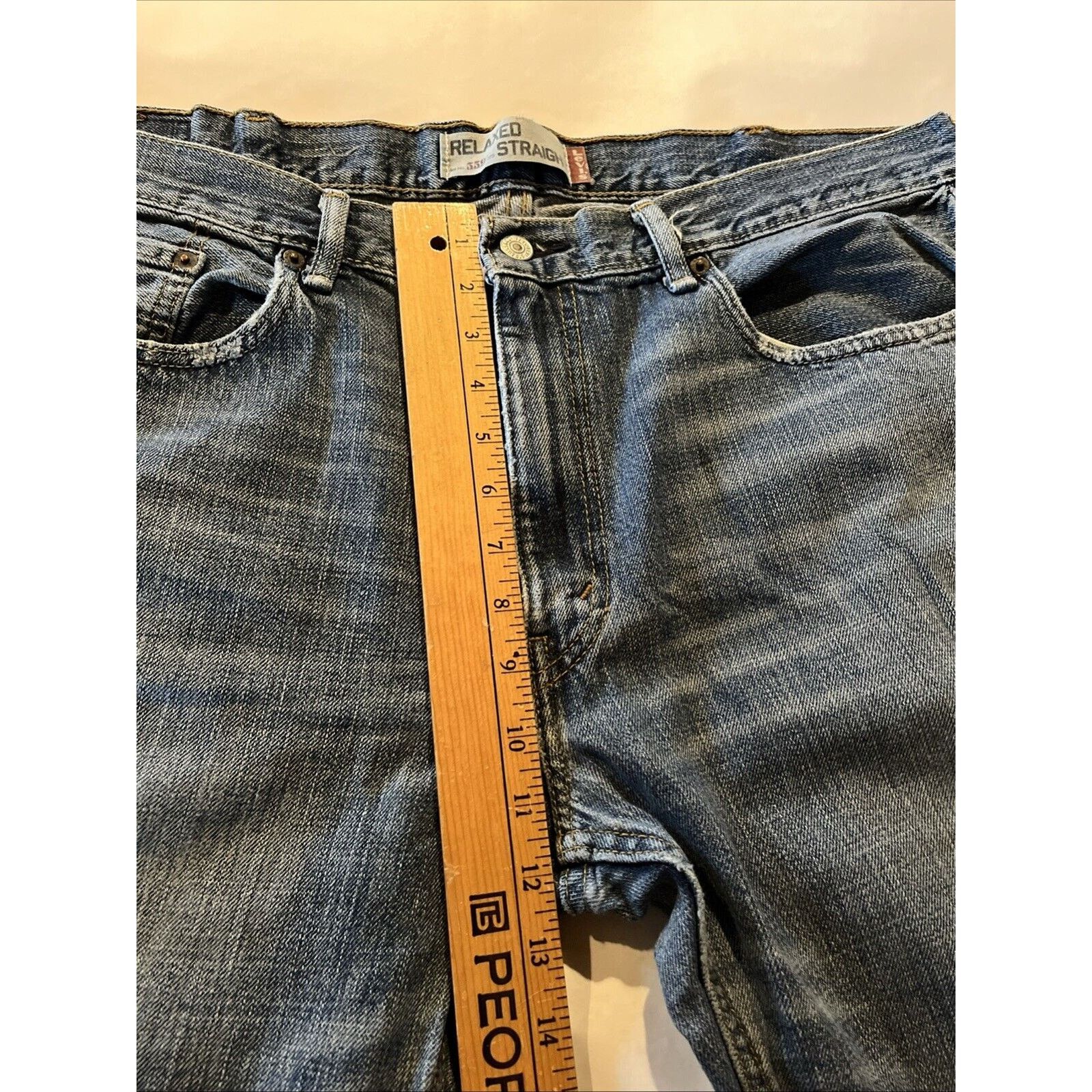 Levi's Levi’s 559 Jeans Men’s 38x32 Blue Medium Wash Cotton Denim Size US 38 / EU 54 - 9 Thumbnail