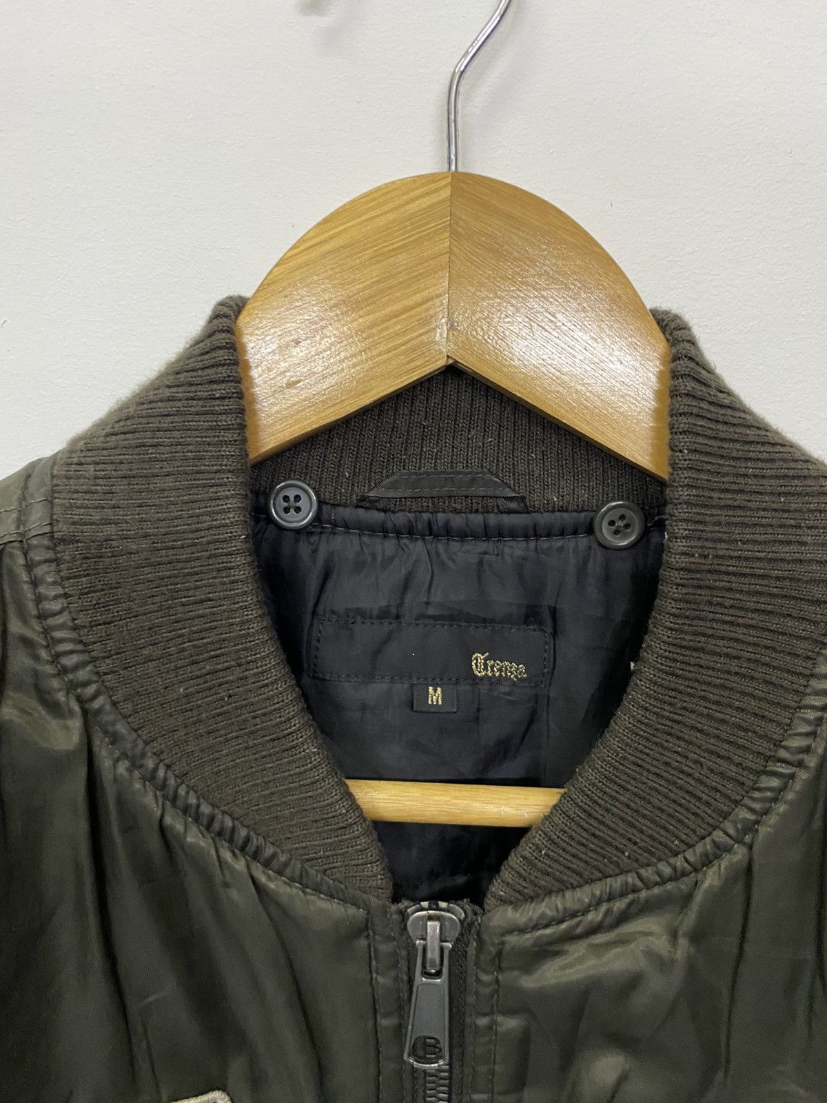 Japanese Brand Japanese Brand Bomber Jacket Air Force Military Style Size US M / EU 48-50 / 2 - 7 Thumbnail