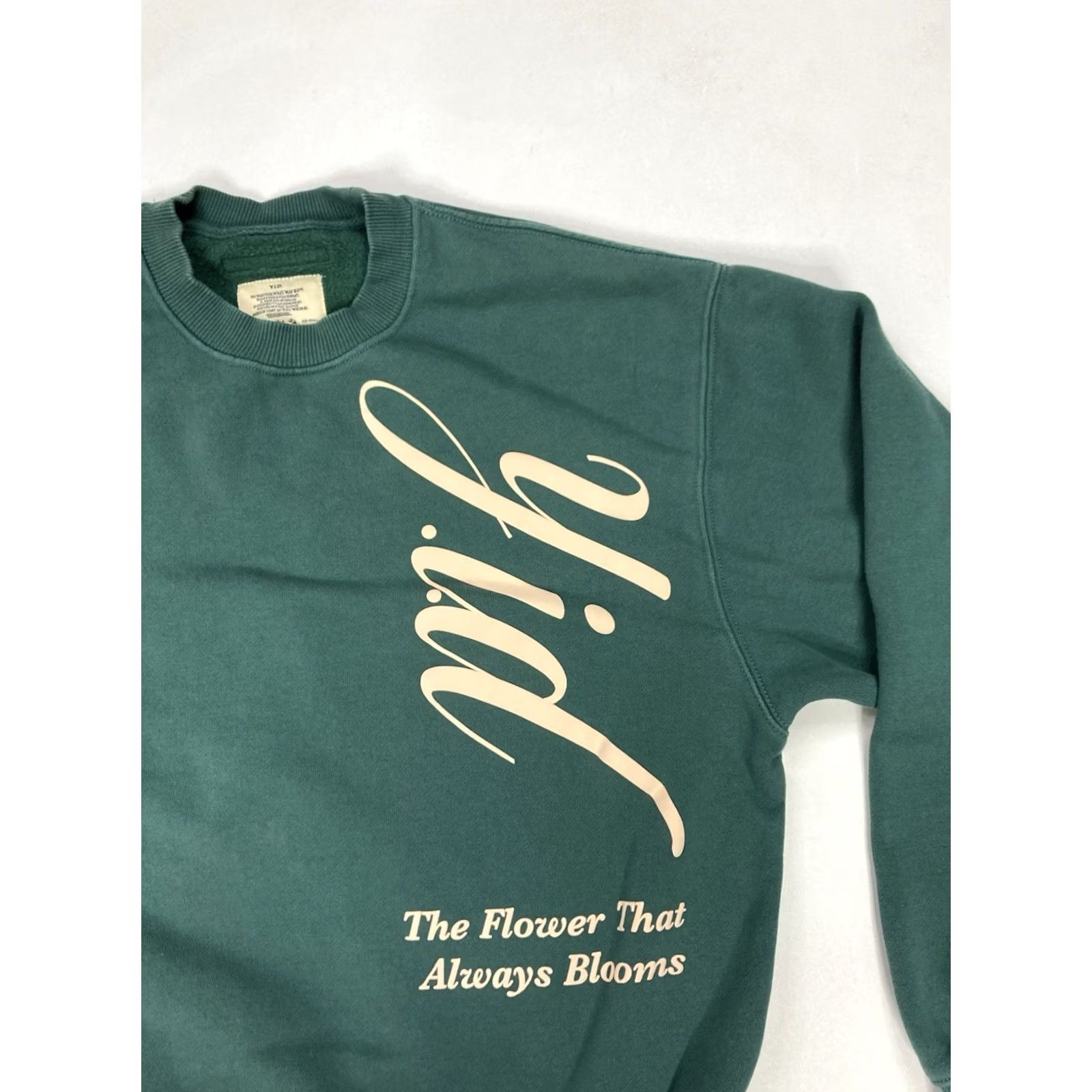Vintage Yesterday Is Dead Crewneck Sweatshirt Women Small Green YID Sweatshirt Size S / US 4 / IT 40 - 2 Thumbnail