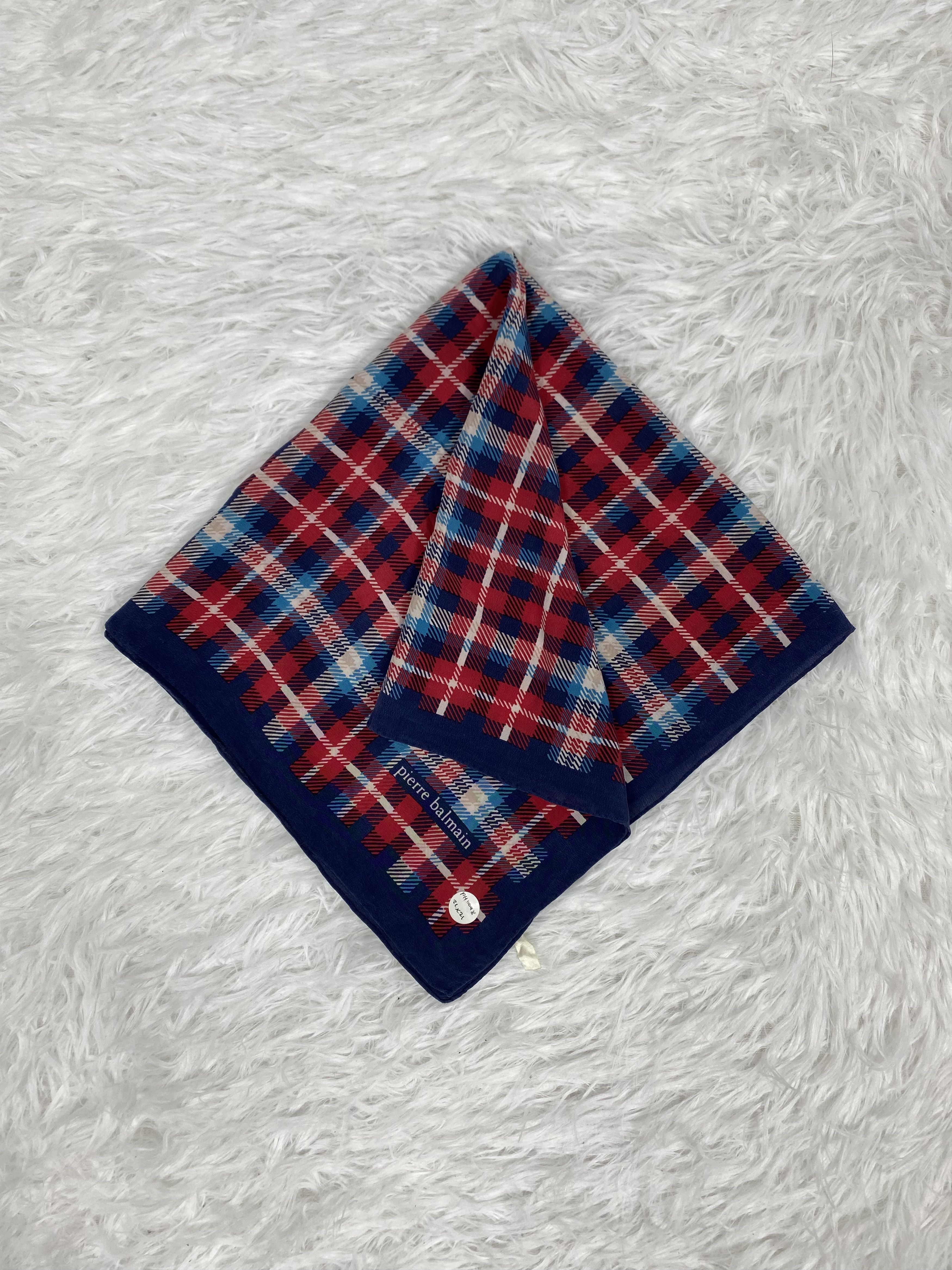Pierre Balmain Vintage Pierre Balmain Handkerchief PH0048 Size ONE SIZE - 1 Thumbnail