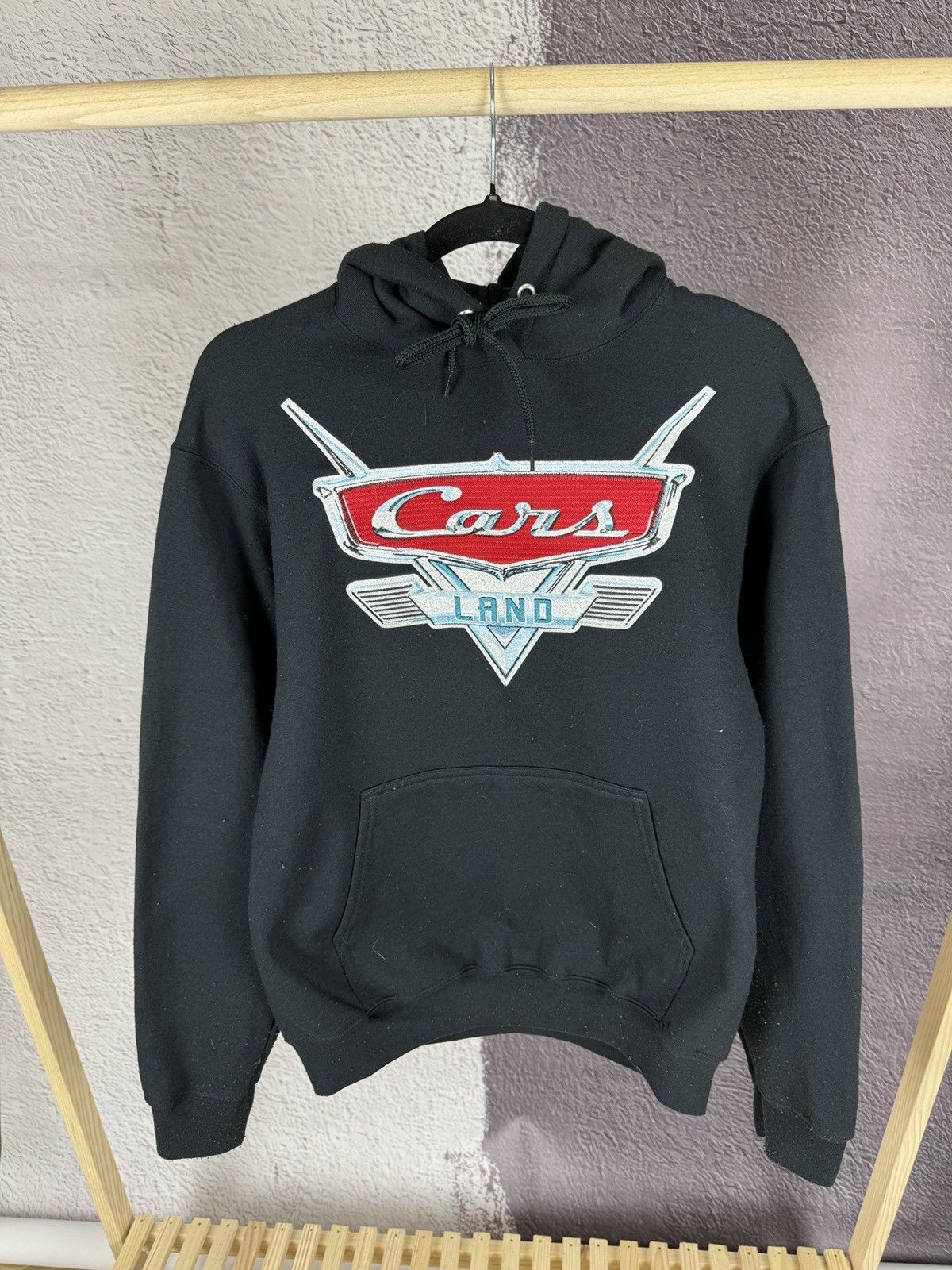 Disney × Vintage Vintage Disney Pixar Cars Movie Hoodie S Pit Black Rare Size US S / EU 44-46 / 1 - 1 Thumbnail