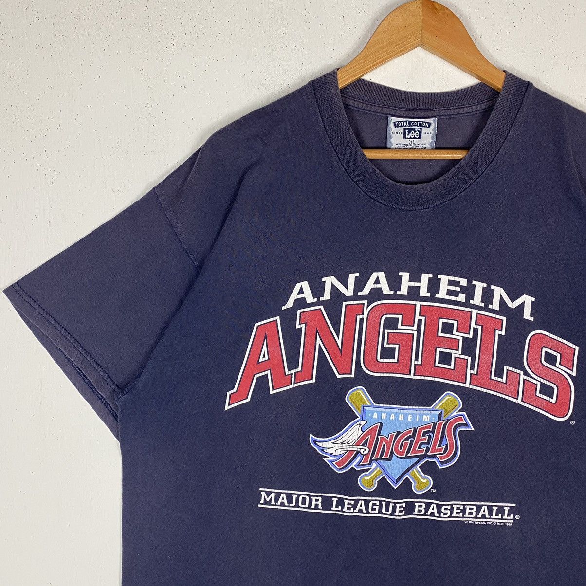 Lee × MLB × Vintage VINTAGE SUNFADED MLB 1999 ANAHEIM ANGELS LA ANGELS TEE Size US XL / EU 56 / 4 - 3 Thumbnail