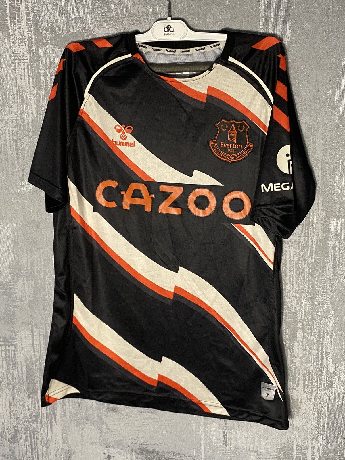 Hummel Hummel Everton Soccer Jersey Y2K Drill Premier League Size US M / EU 48-50 / 2 - 1 Thumbnail