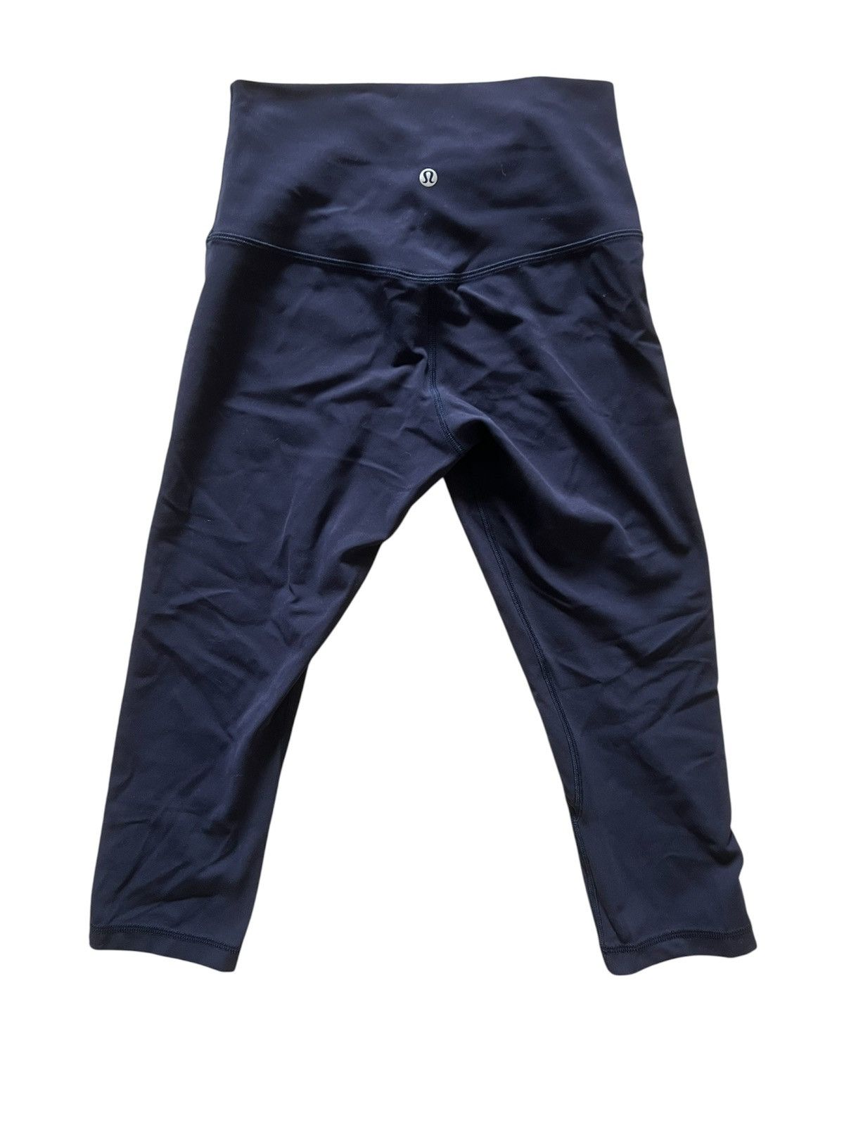 Lululemon Lululemon Women’s HR Capri Leggings Navy Blue | Size 6 Size 28" / US 6 / IT 42 - 2 Thumbnail