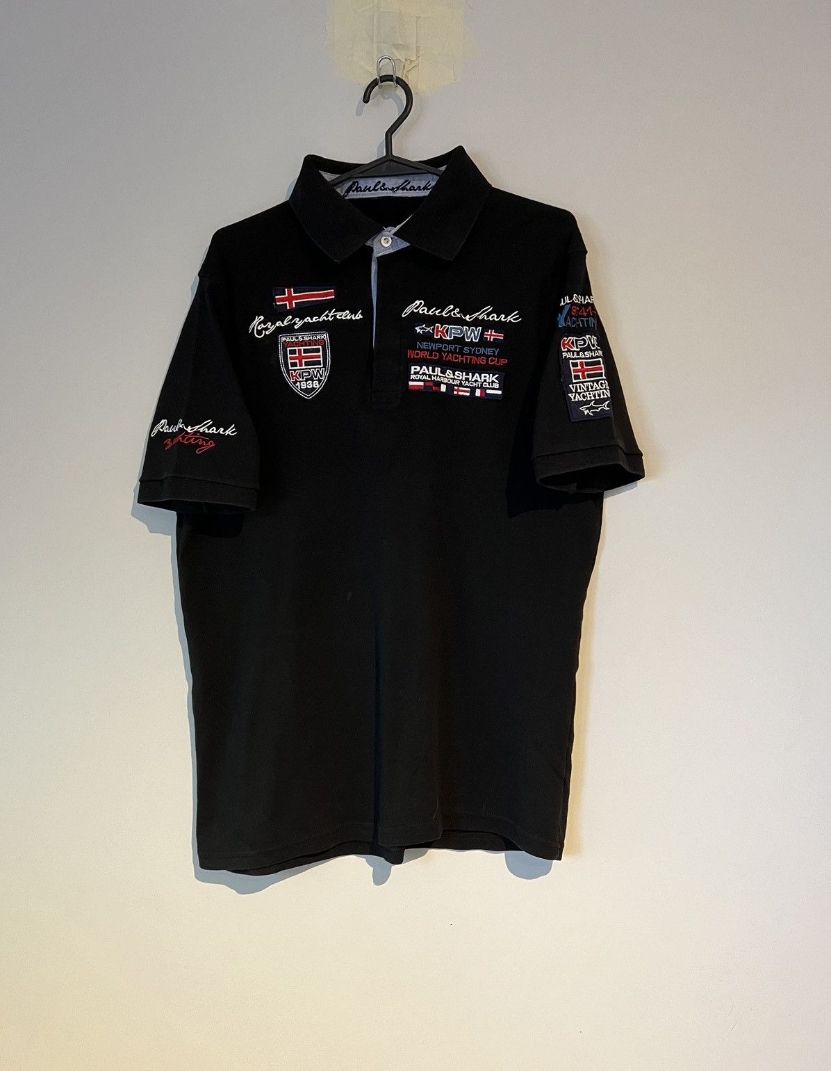 Paul & Shark Polo Shirt Paul & Shark Yachting Vintage Size US M / EU 48-50 / 2 - 1 Thumbnail
