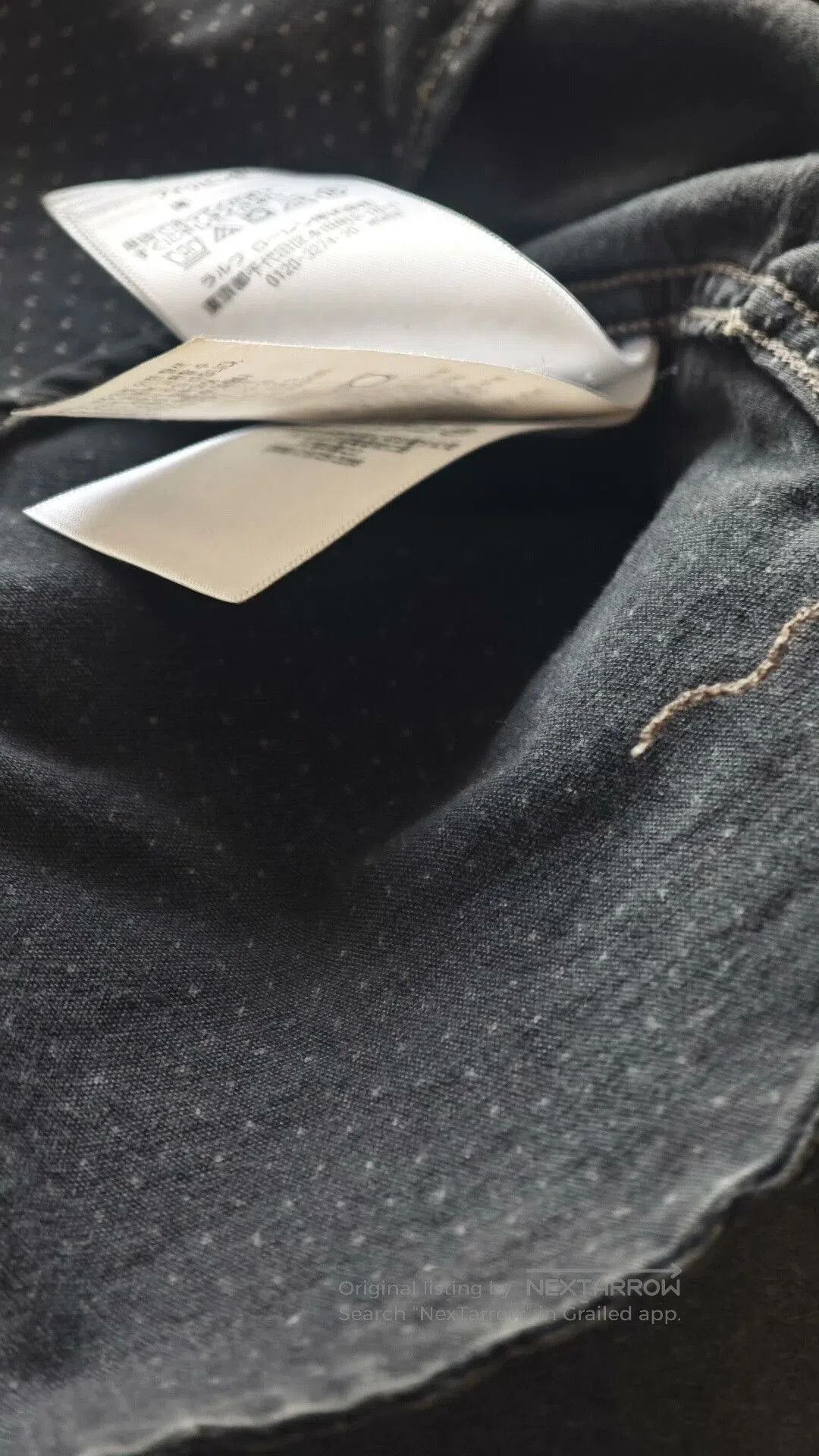 RRL Ralph Lauren RRL Double RL Black Polka Dot Work Shirt. Size US S / EU 44-46 / 1 - 7 Thumbnail