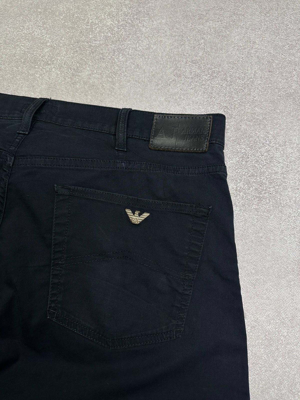 Emporio Armani Vintage Armani Metal Logo Chino Pants Rare 36 Size US 36 / EU 52 - 3 Thumbnail