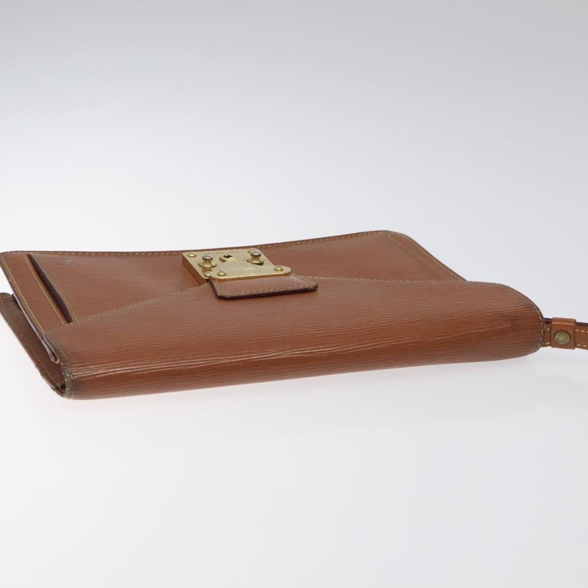 Louis Vuitton LOUIS VUITTON Epi Serie Dragonne Hand Bag Zipangu Gold Size ONE SIZE - 5 Thumbnail